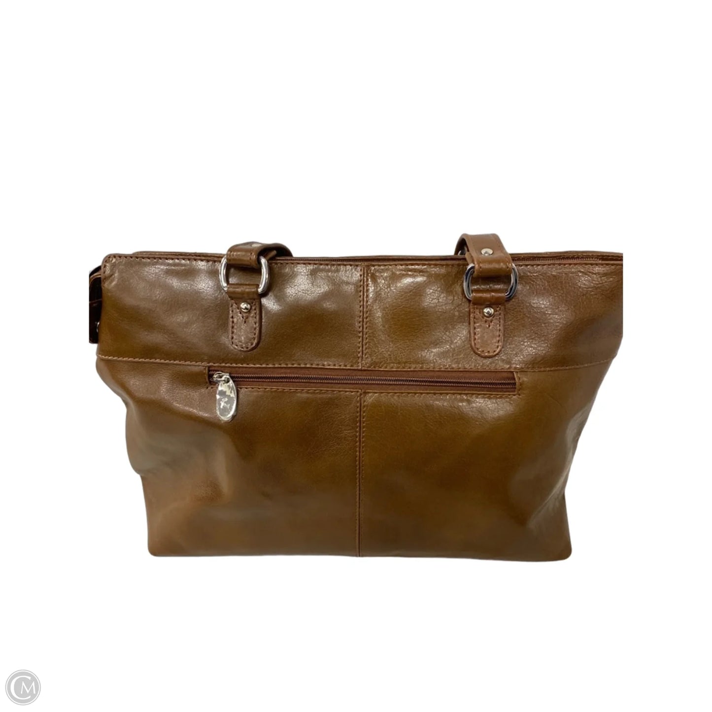 Handbag Leather By Clothes Mentor, Size: Large
