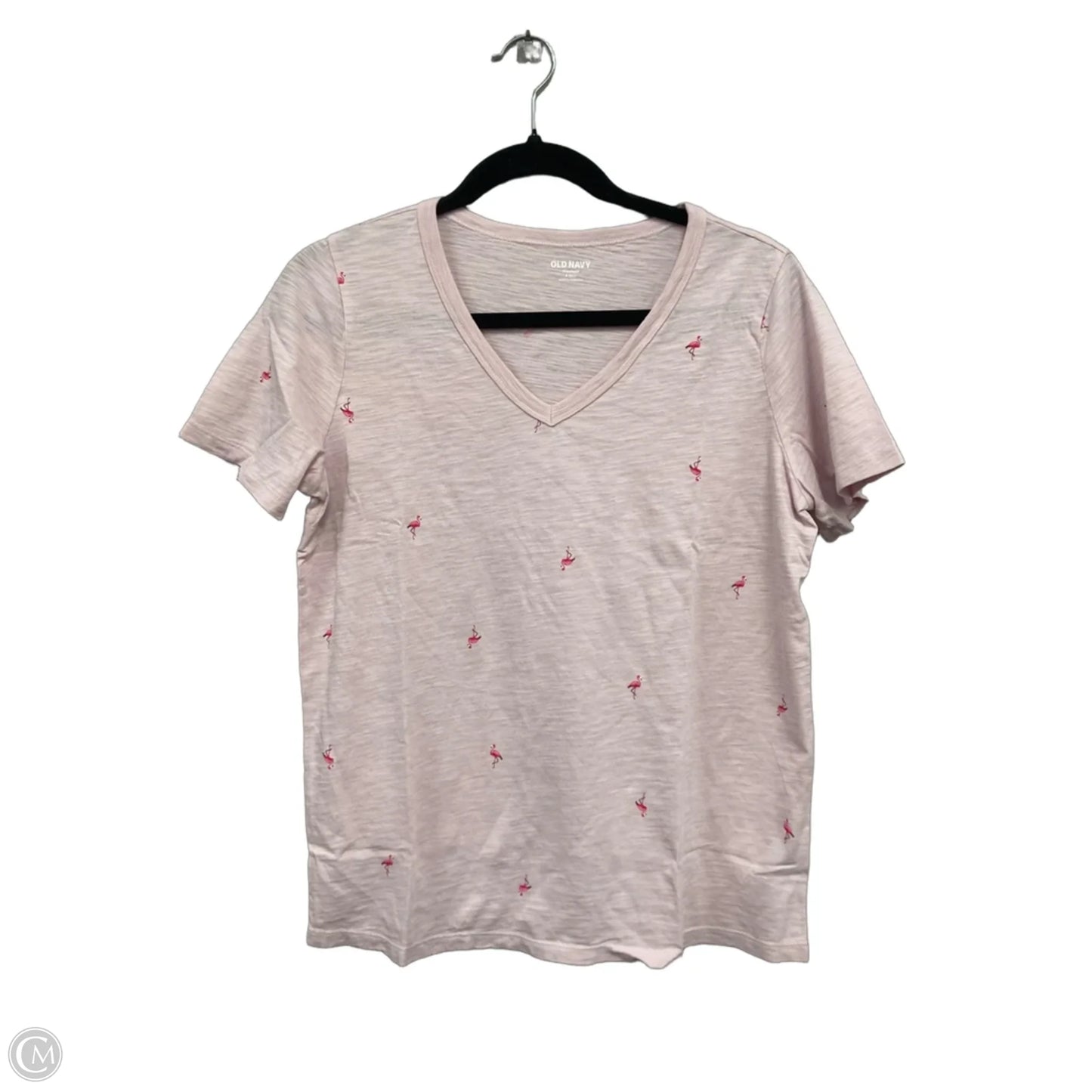Top Short Sleeve Basic By Old Navy In Pink, Size: S