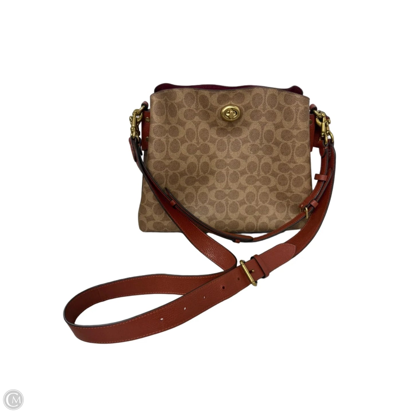Crossbody Designer By Coach, Size: Medium