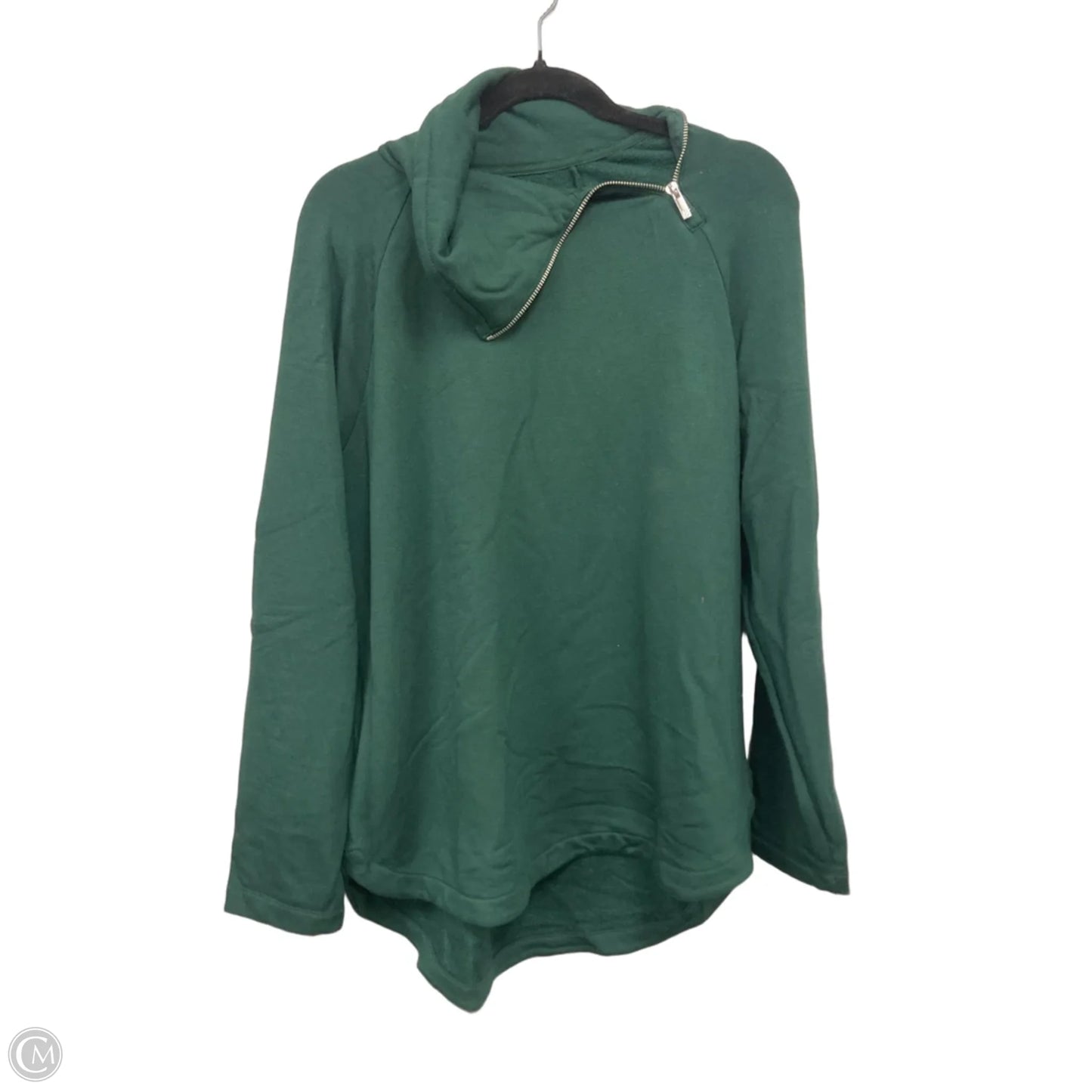 Sweatshirt Collar By Lou And Grey In Green, Size: L