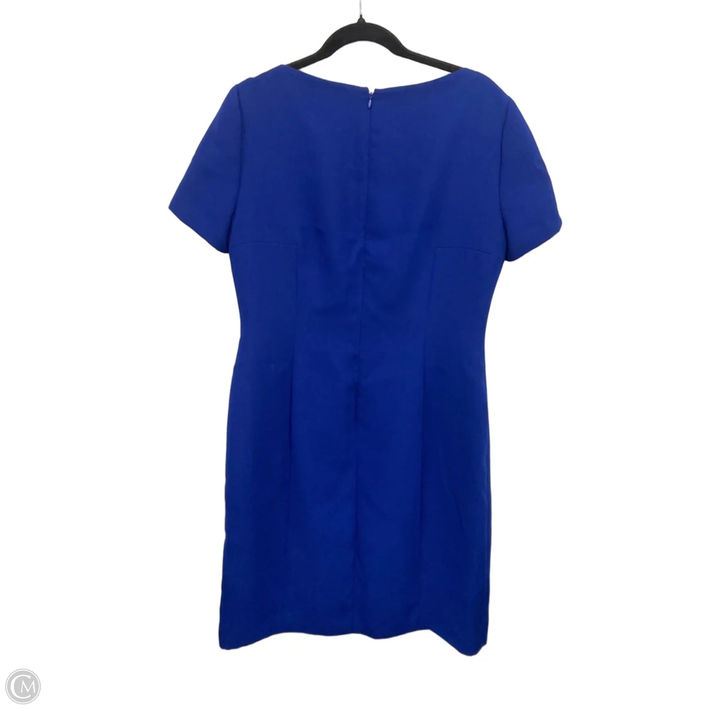 Dress Casual Midi By Tahari In Blue, Size: 12