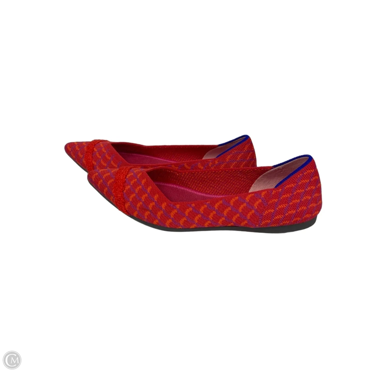 Shoes Athletic By Rothys In Orange & Red, Size: 6.5