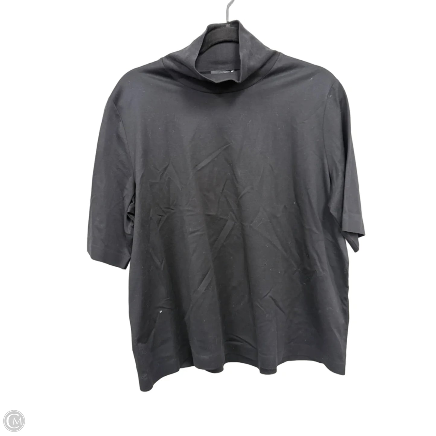 Top Short Sleeve By Cos In Black, Size: L