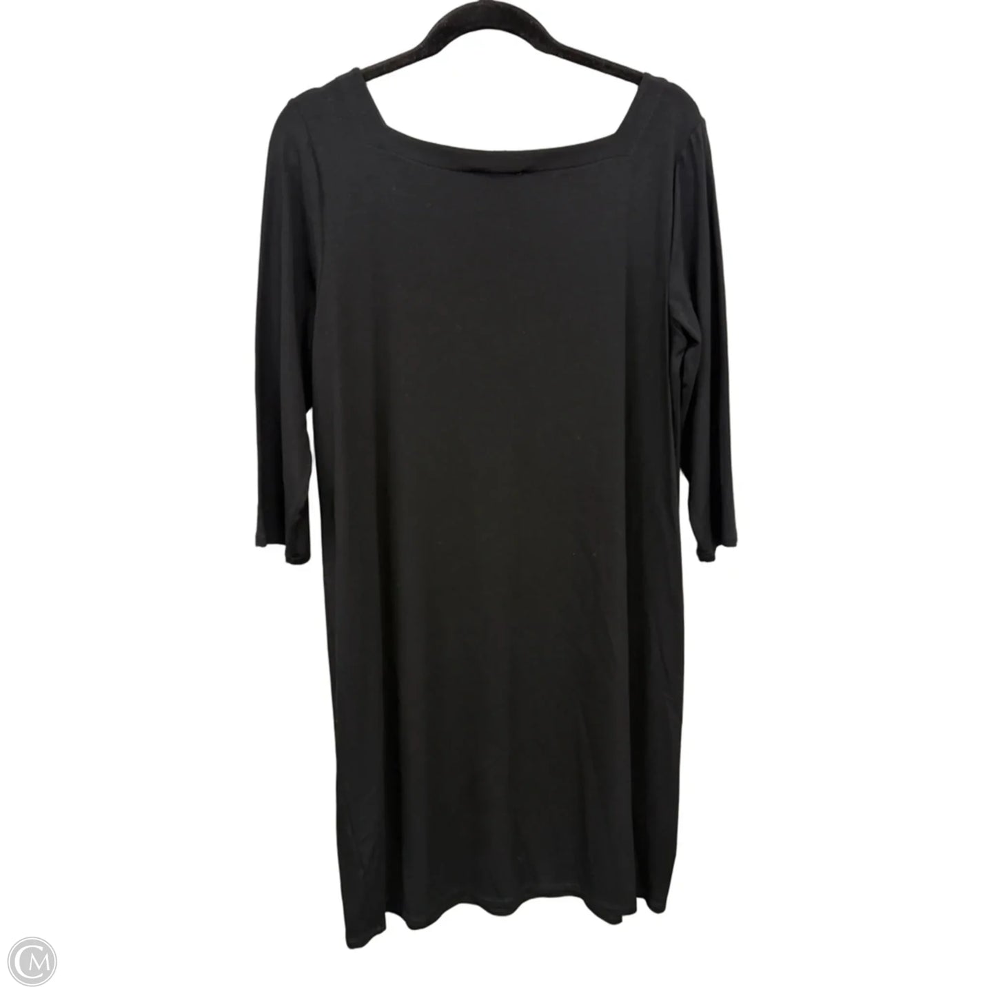 Dress Casual Short By Eileen Fisher In Black, Size: L