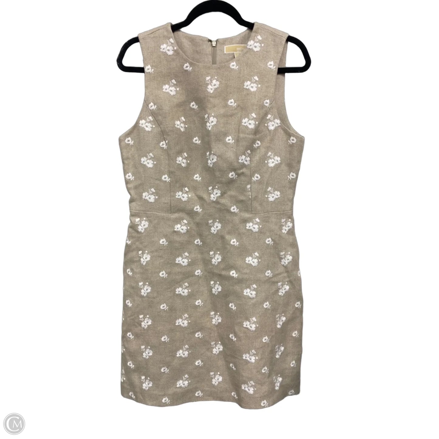 Dress Casual Short By Michael By Michael Kors In Tan & White, Size: 10