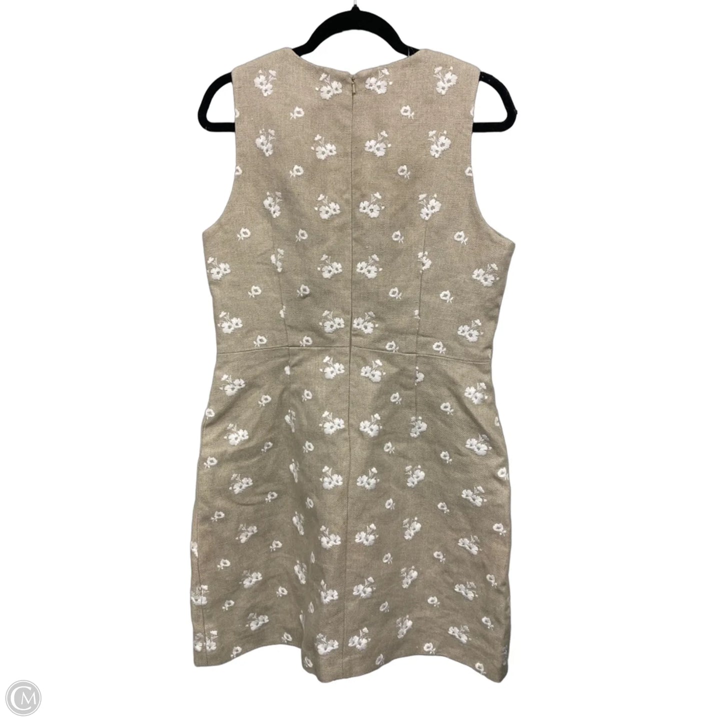 Dress Casual Short By Michael By Michael Kors In Tan & White, Size: 10