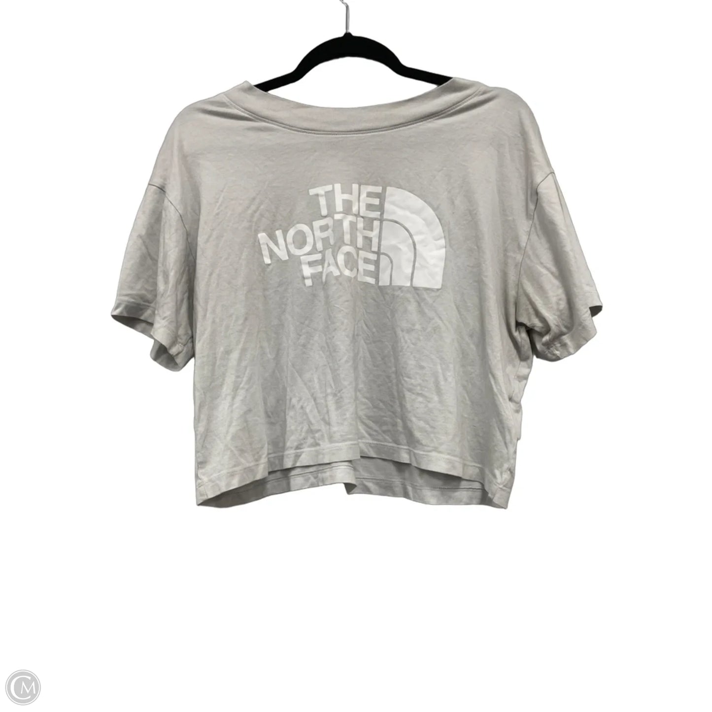 Top Short Sleeve Basic By The North Face In Grey & White, Size: M