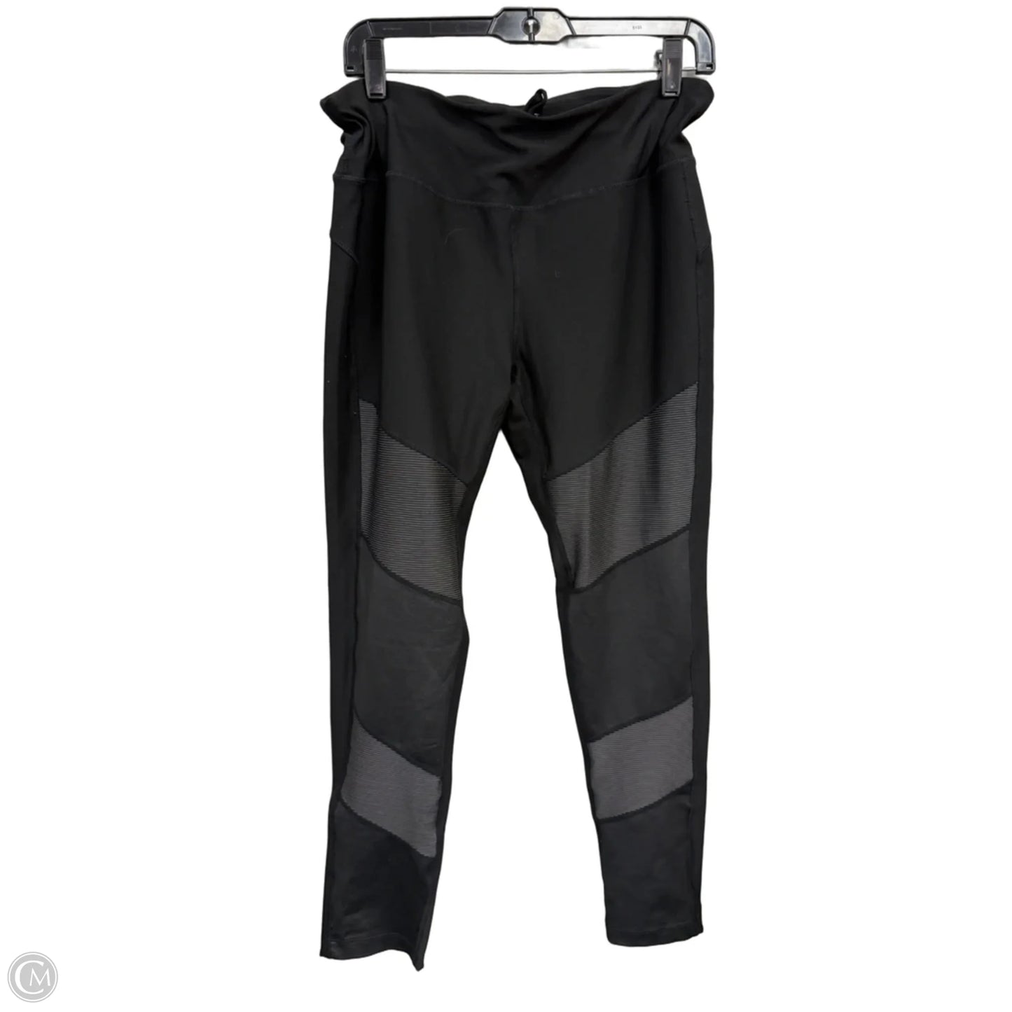 Athletic Pants By Avia In Black & White, Size: L