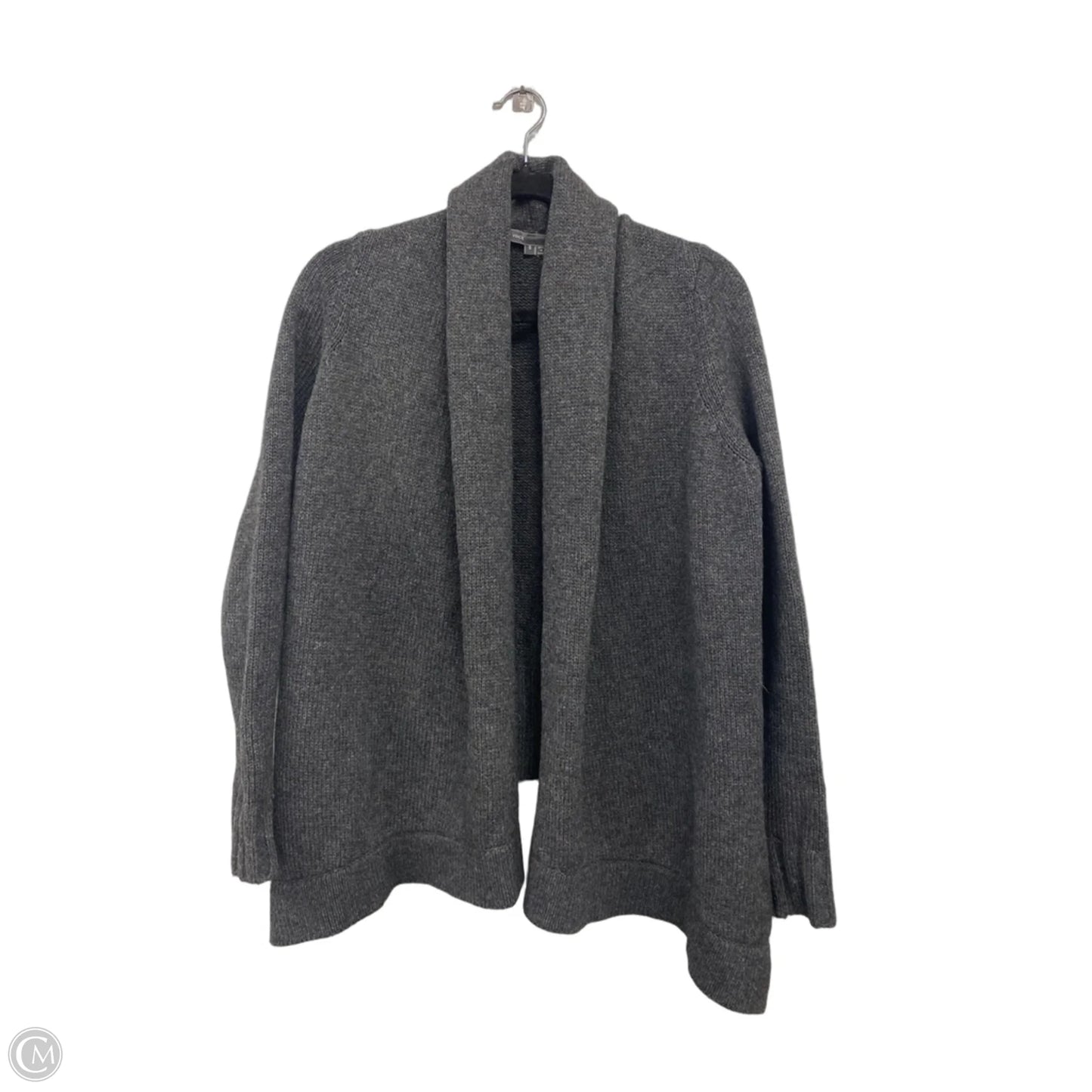 Sweater Cardigan By Vince In Grey, Size: S