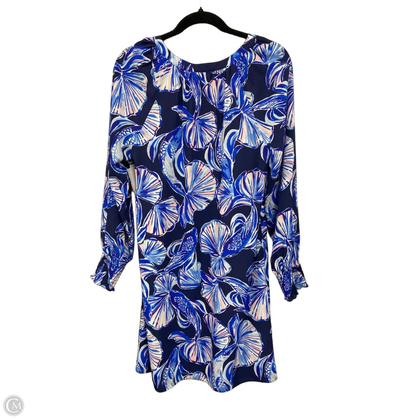 Dress Designer By Lilly Pulitzer In Blue & Pink, Size: M