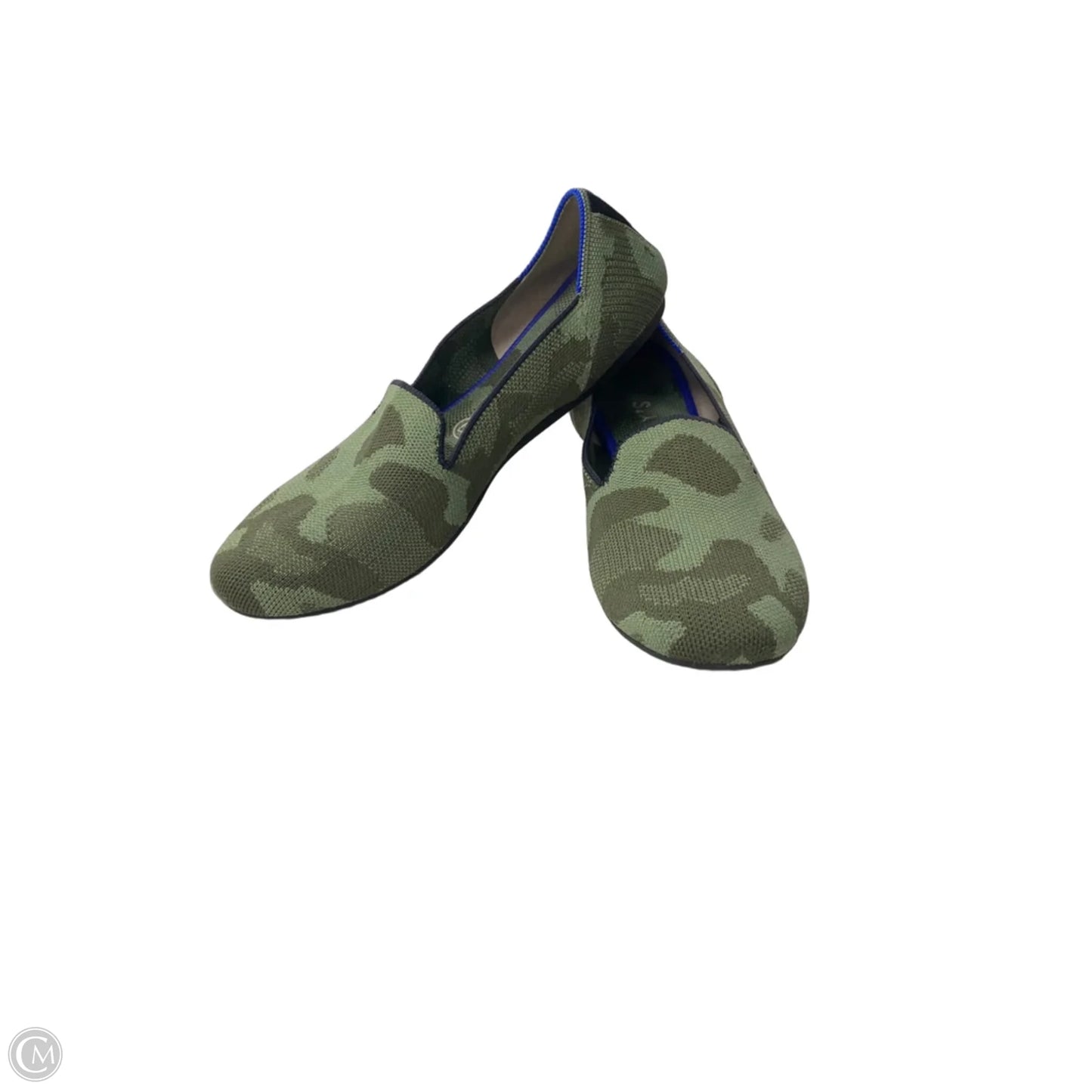 Shoes Flats By Rothys In Green, Size: 9