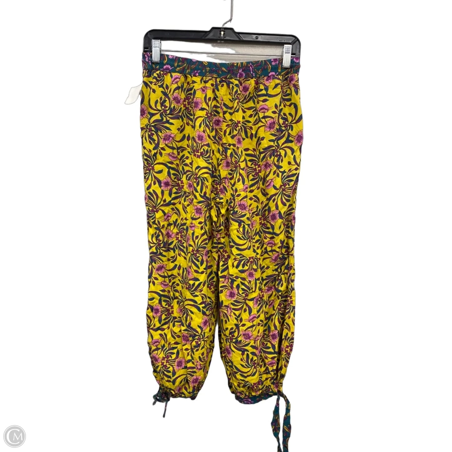 Pants Other By Anthropologie In Gold & Purple, Size: Xs