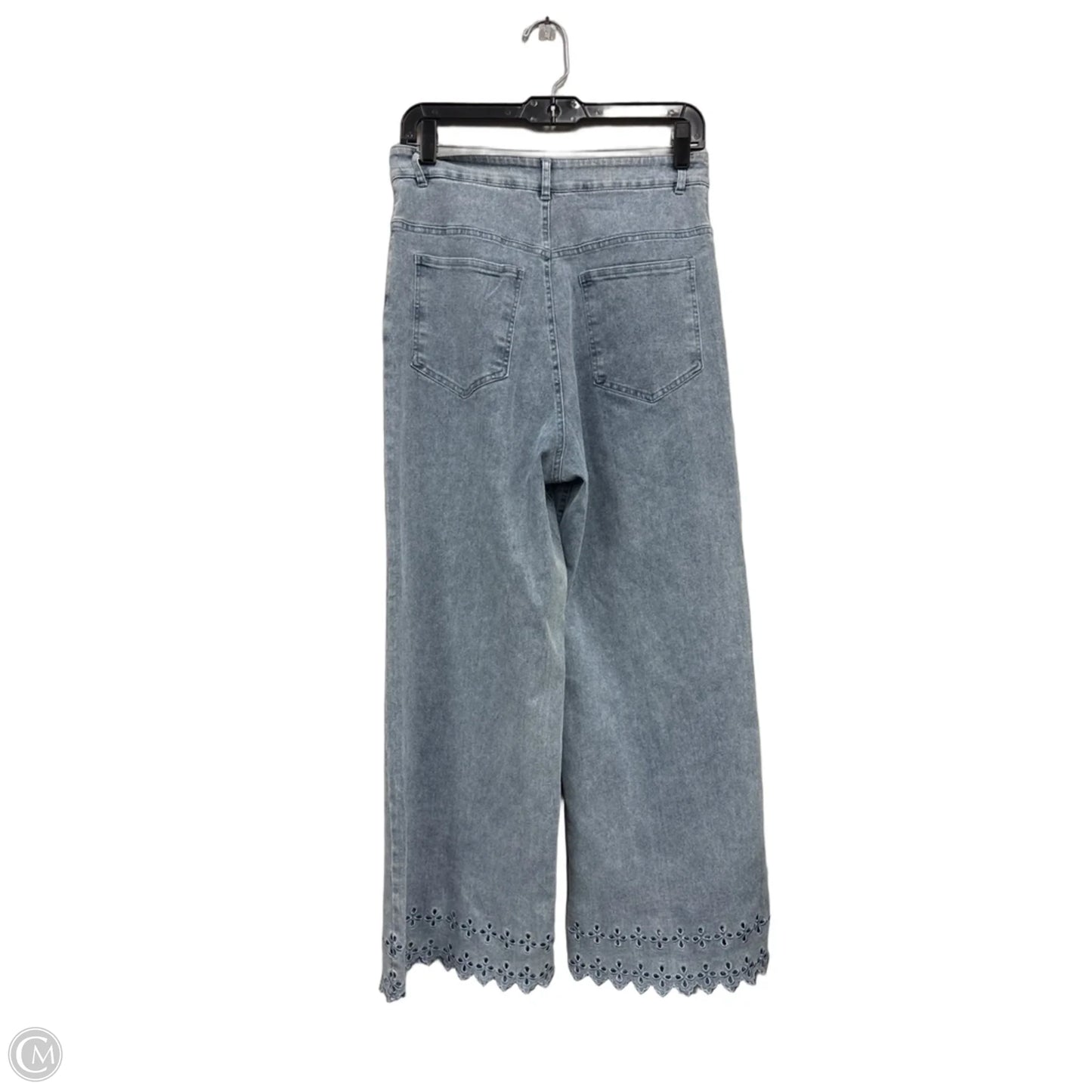 Pants Wide Leg By Entro In Blue, Size: M