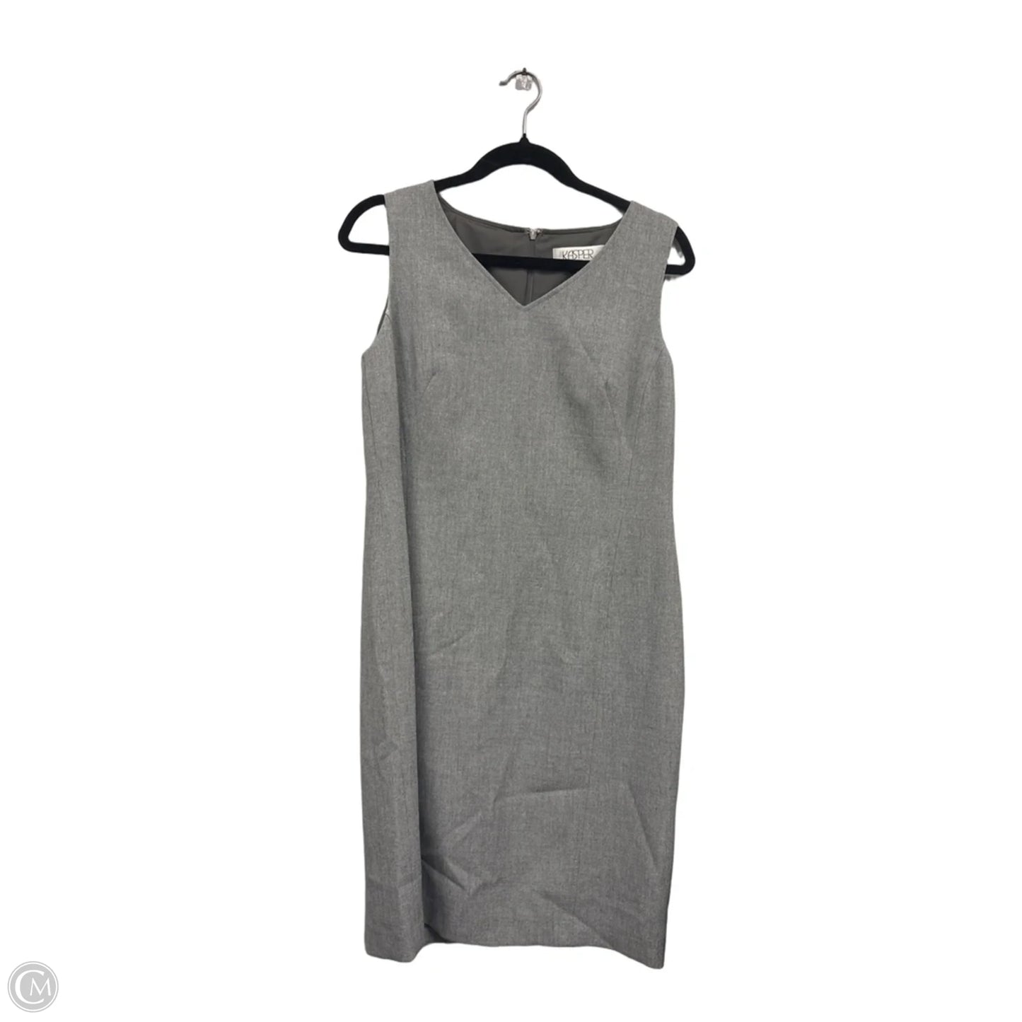 Dress Casual Short By Kasper In Grey, Size: 10p