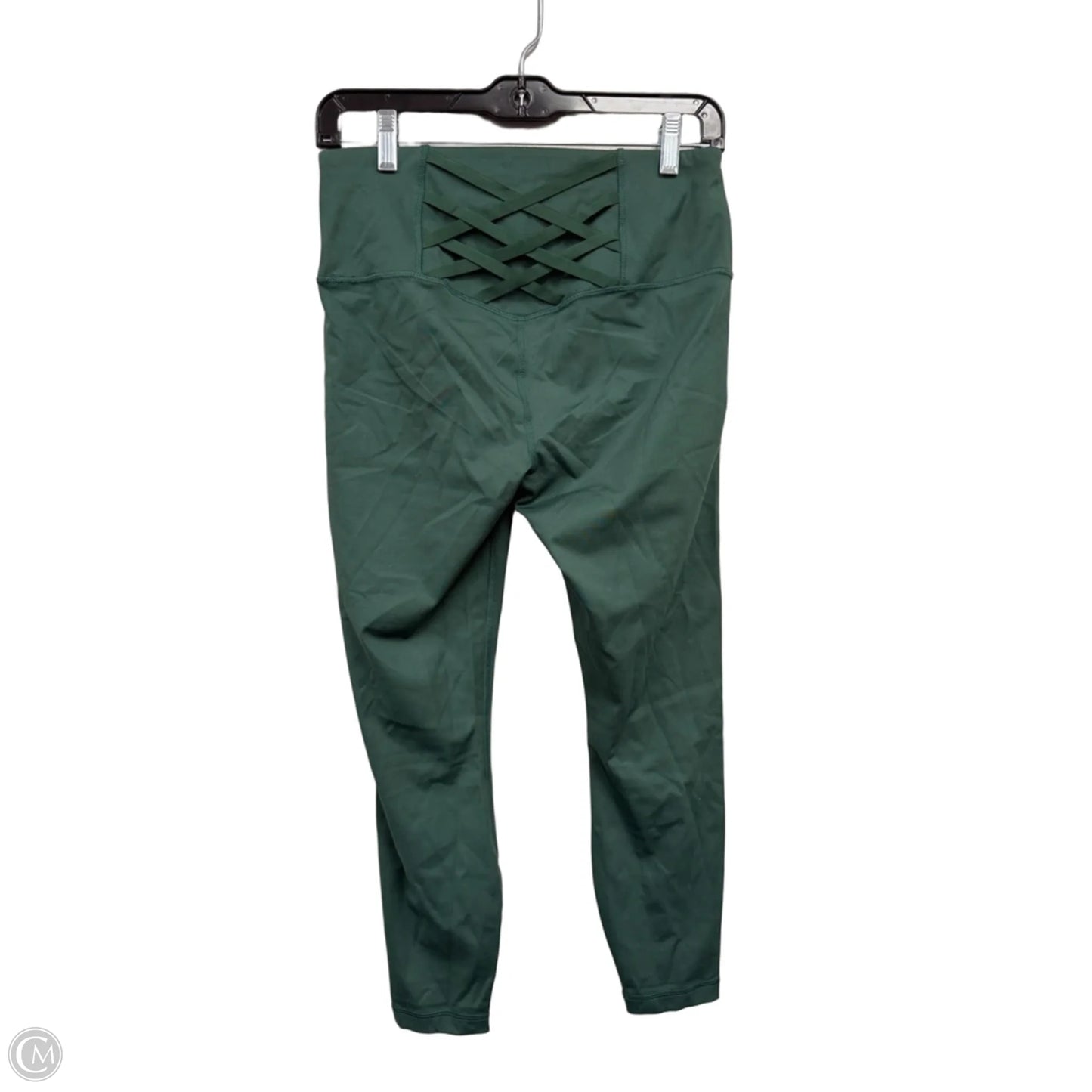 Athletic Leggings By Yogalicious In Green, Size: M