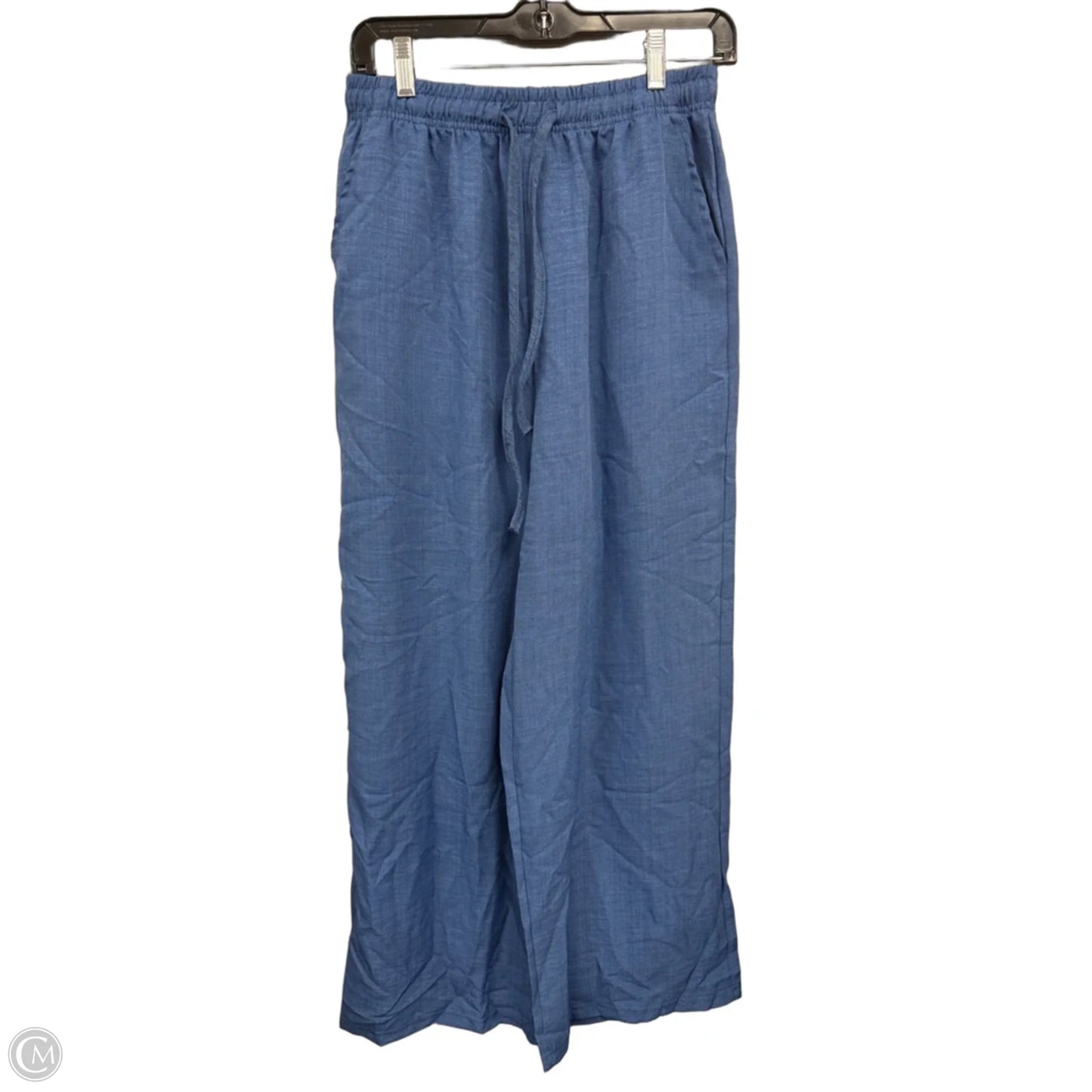 Pants Wide Leg By Clothes Mentor In Blue, Size: M