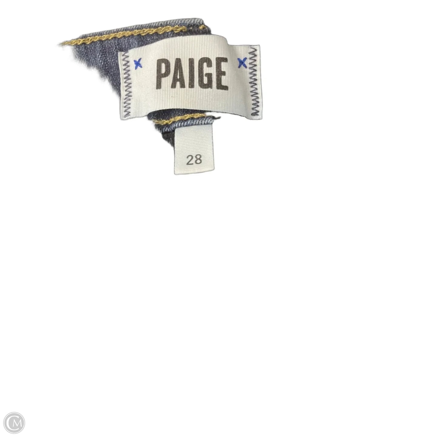 Jeans Skinny By Paige In Blue, Size: 6