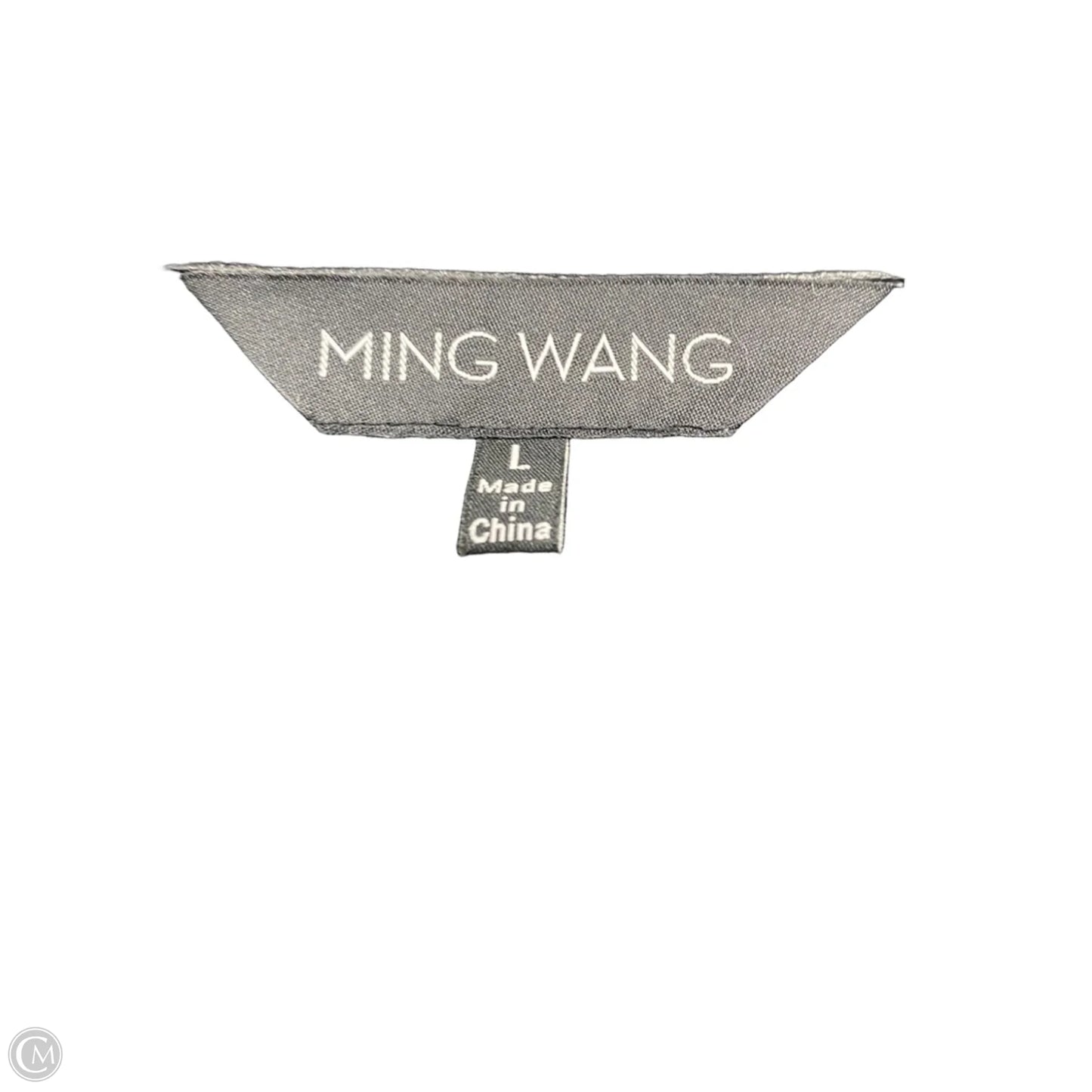 Jacket Other By Ming Wang In Black & Grey, Size: L