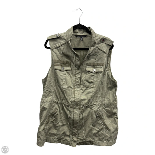 Vest Other By White House Black Market In Green, Size: Xl