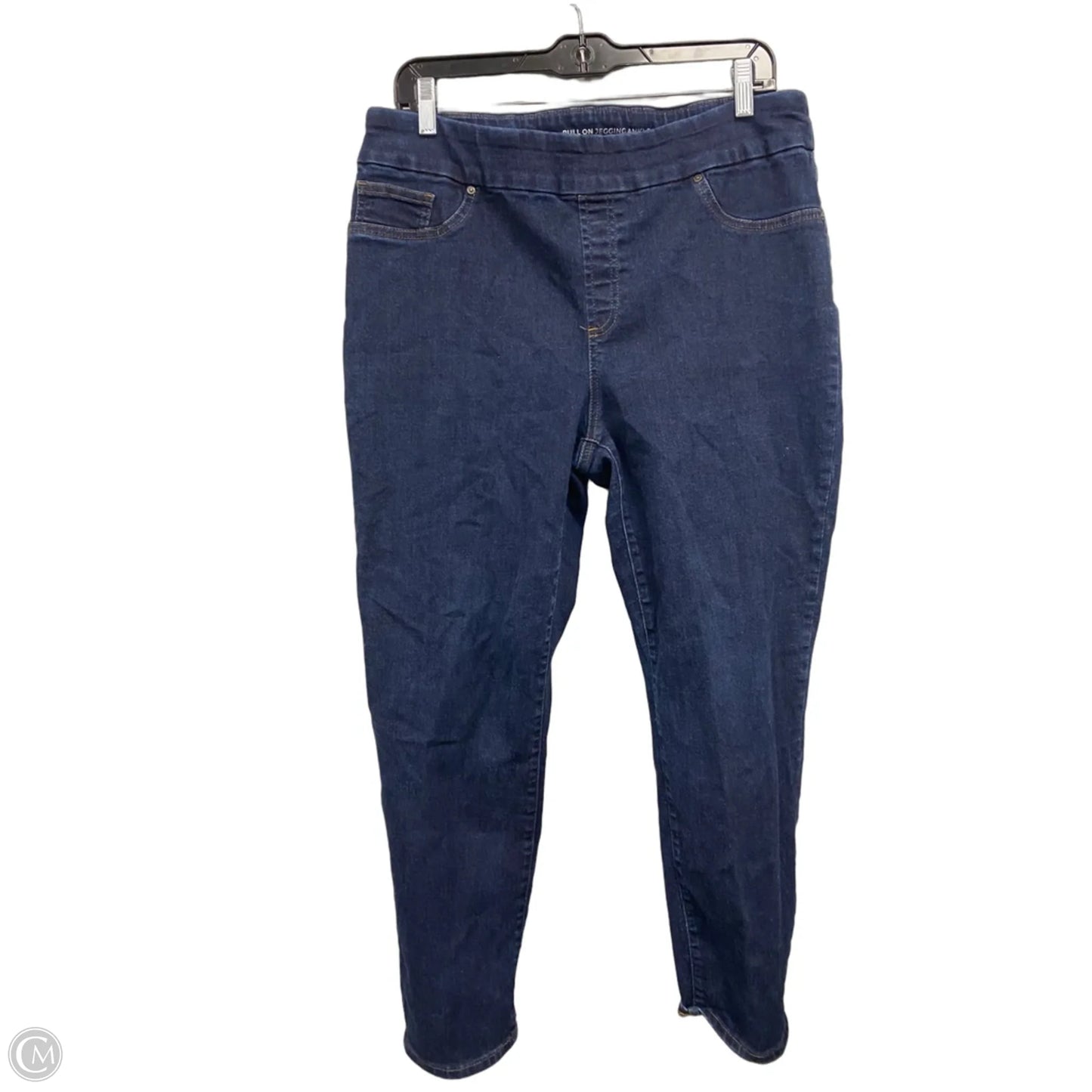 Jeans Jeggings By Chicos In Blue, Size: 12