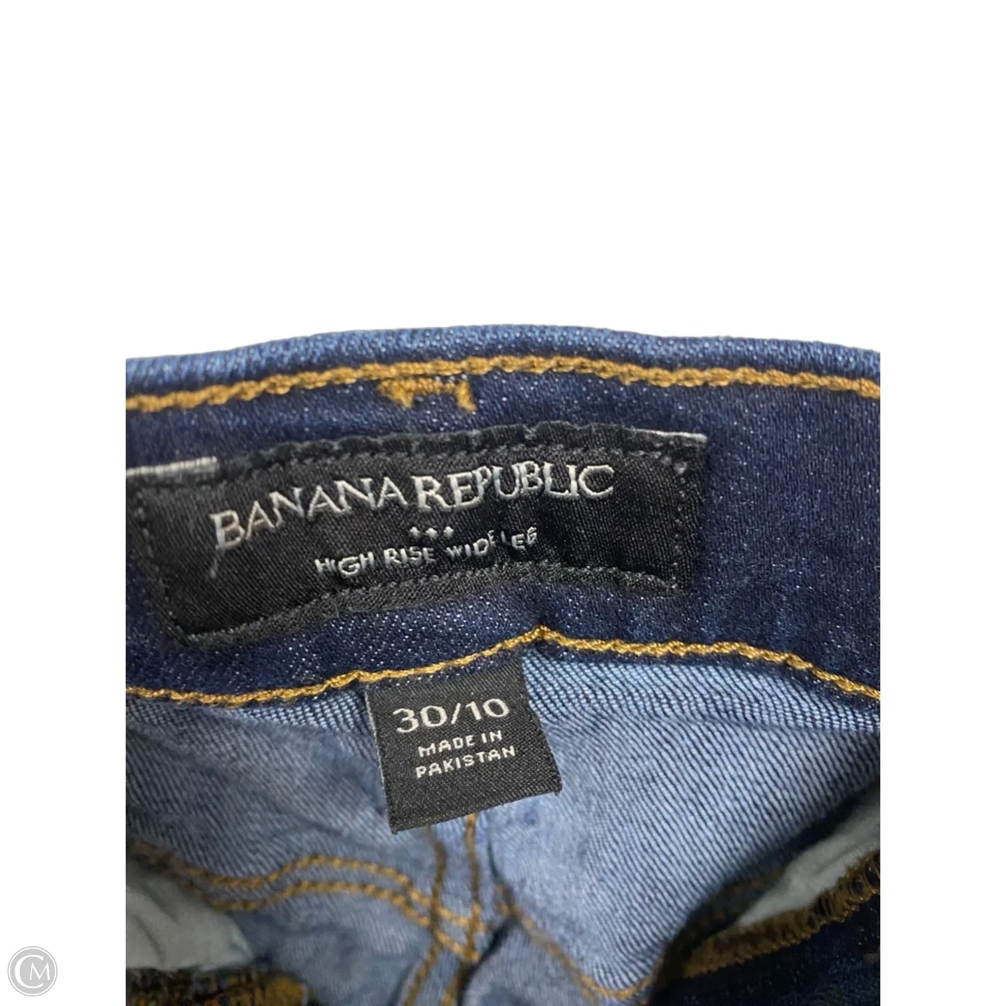 Jeans Wide Leg By Banana Republic In Blue, Size: 10