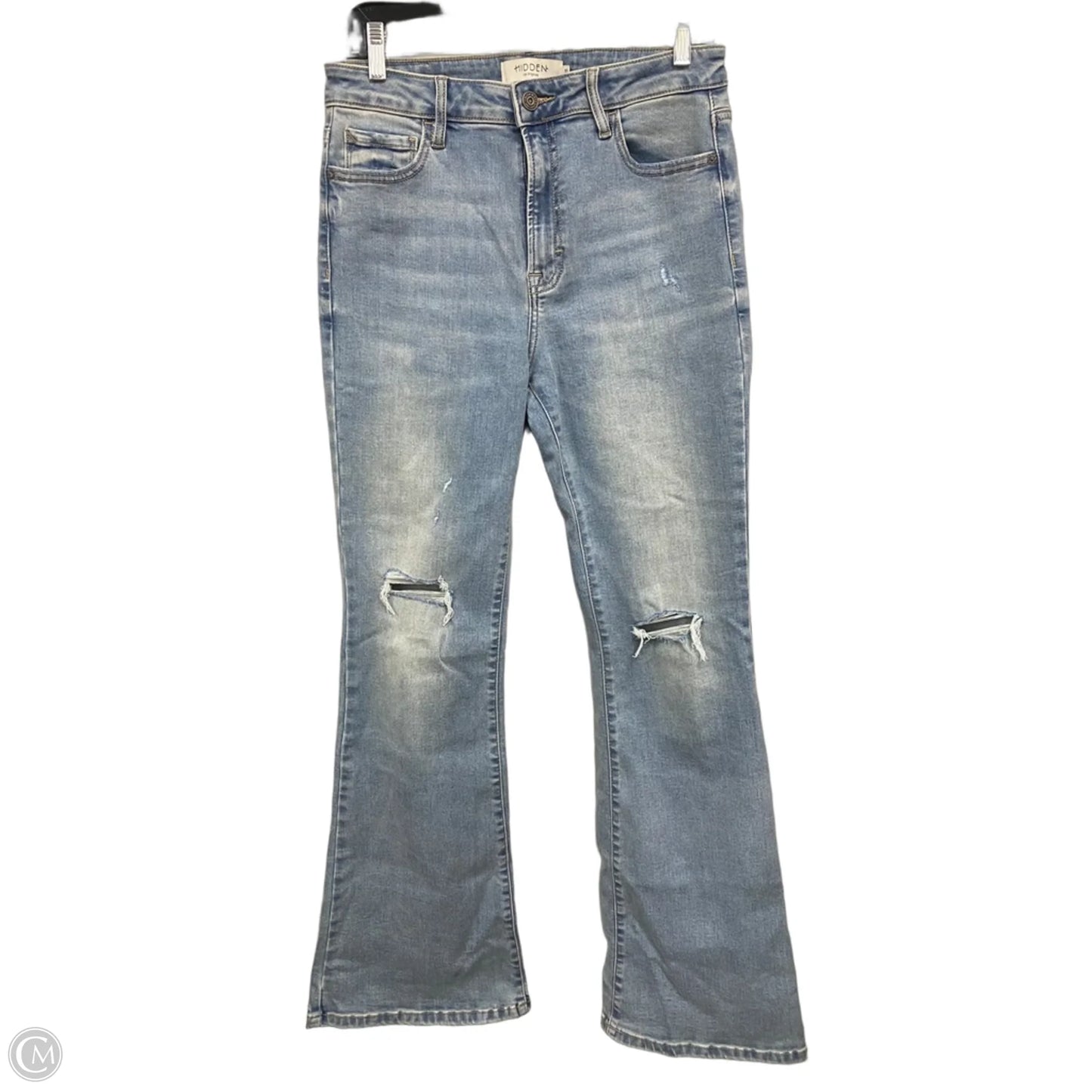Jeans Flared By Hidden In Blue, Size: 10