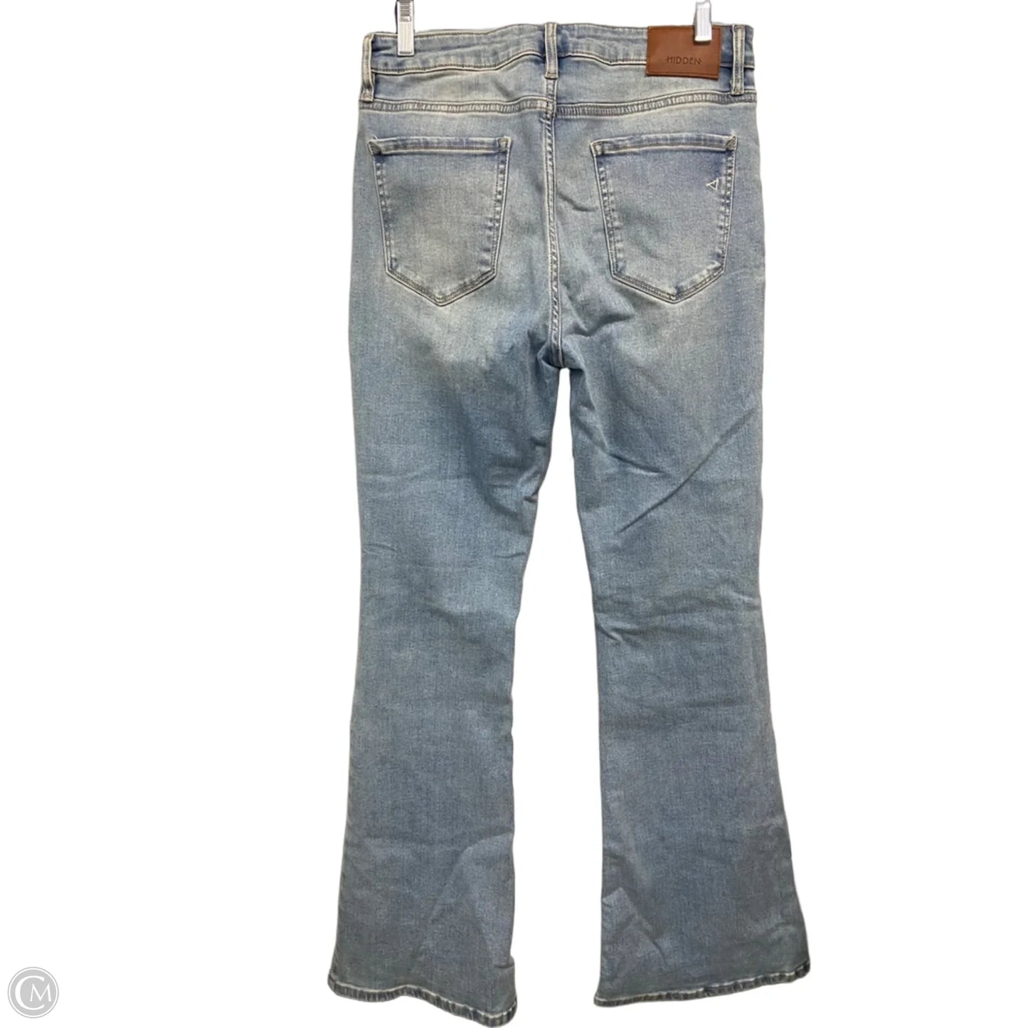 Jeans Flared By Hidden In Blue, Size: 10