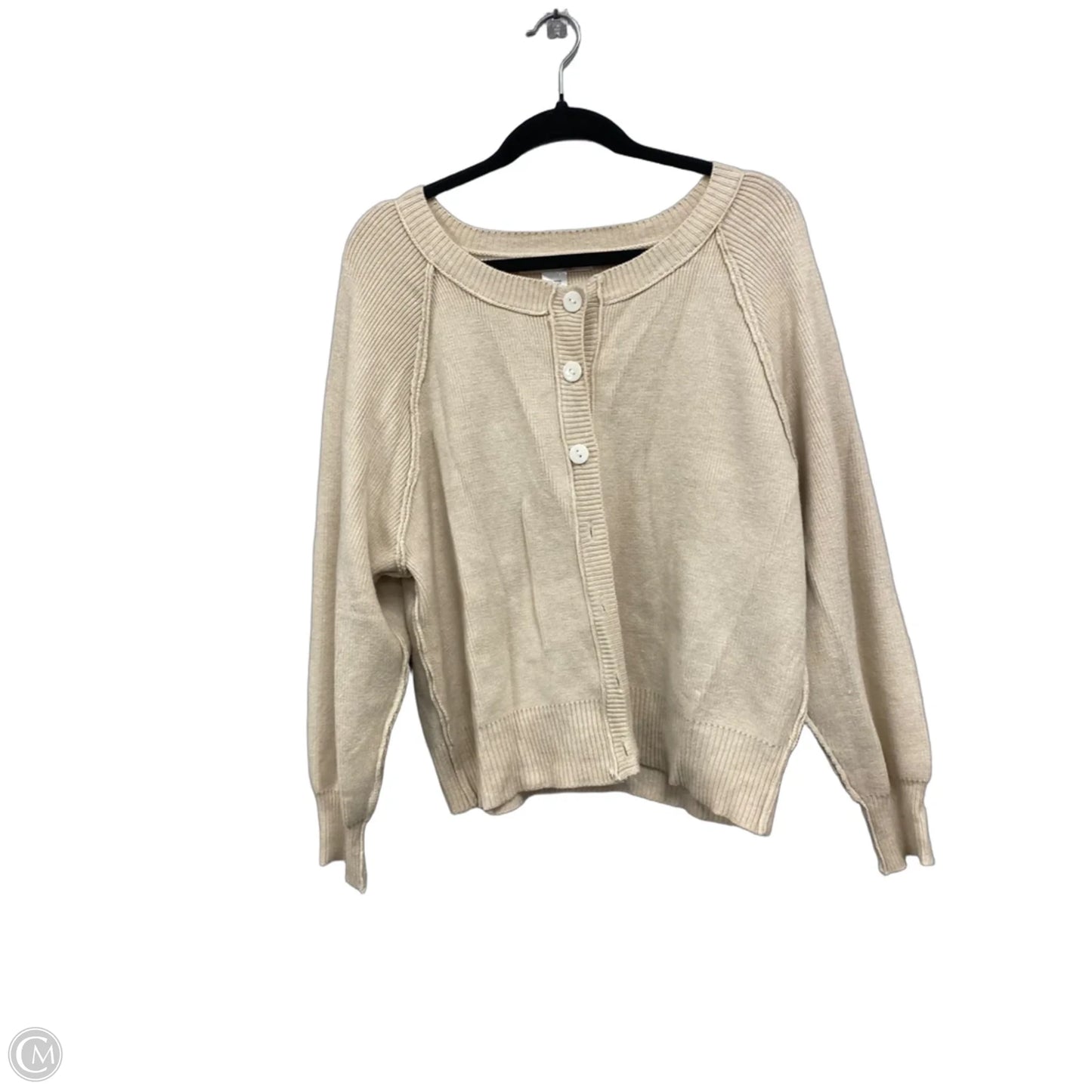 Sweater Cardigan By Altard State In Tan, Size: L
