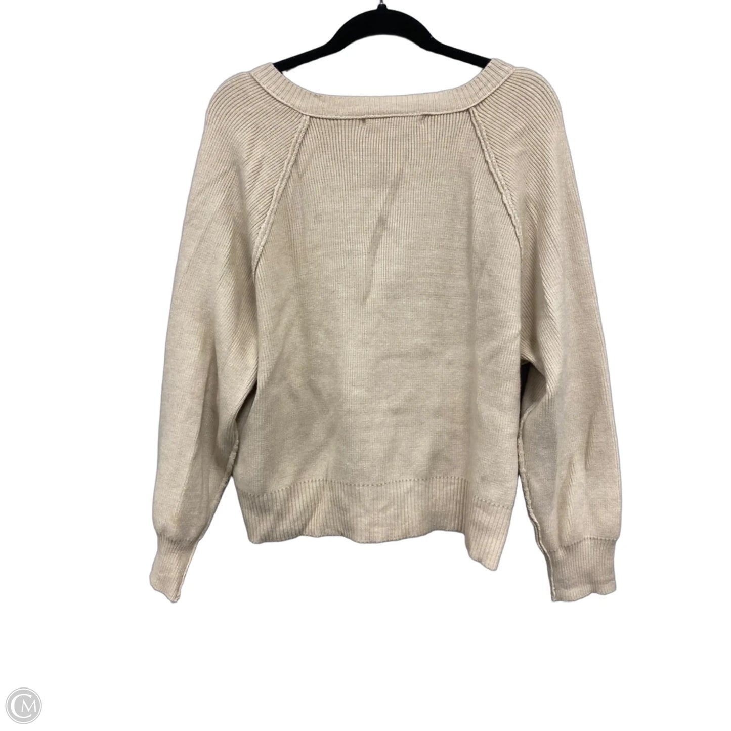 Sweater Cardigan By Altard State In Tan, Size: L