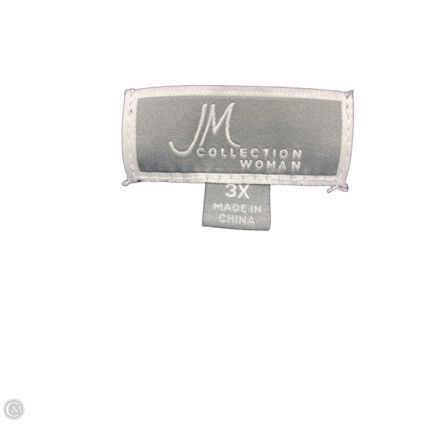 Sweater By Jm Collections In Purple, Size: 3x