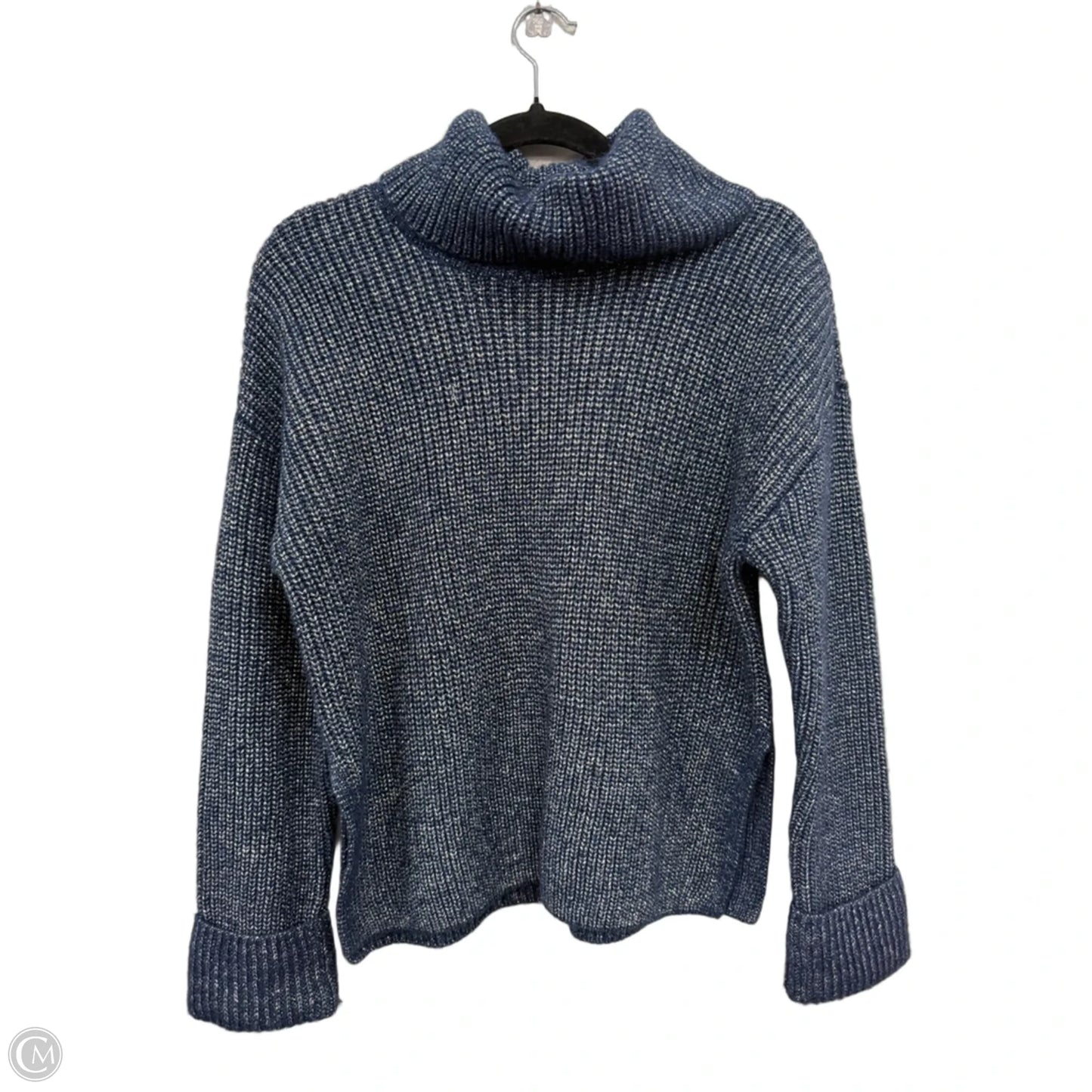 Sweater By Loft In Blue & Gold, Size: Xs