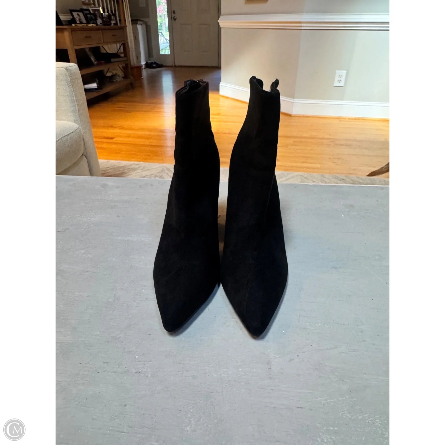 Boots Ankle Heels By Fashion Nova In Black, Size: 8.5