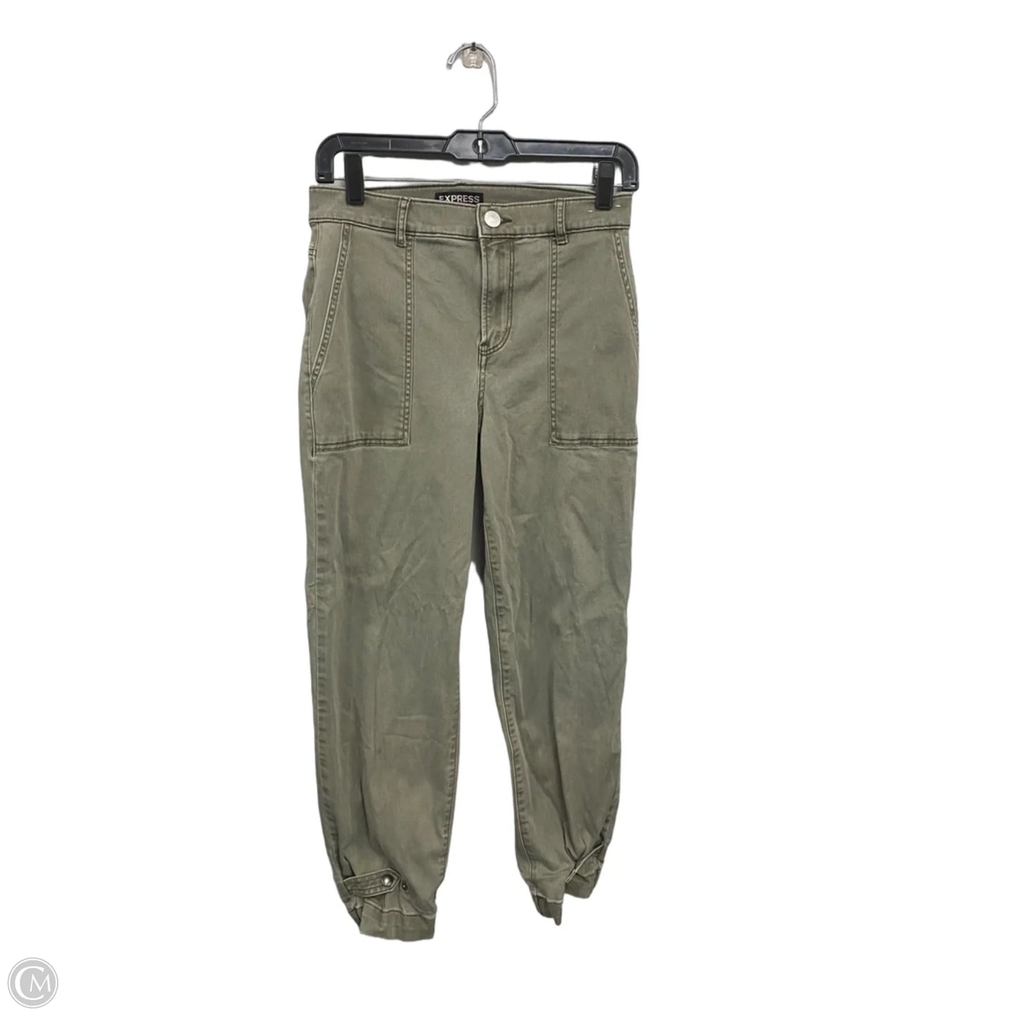 Pants Joggers By Express In Green, Size: 2