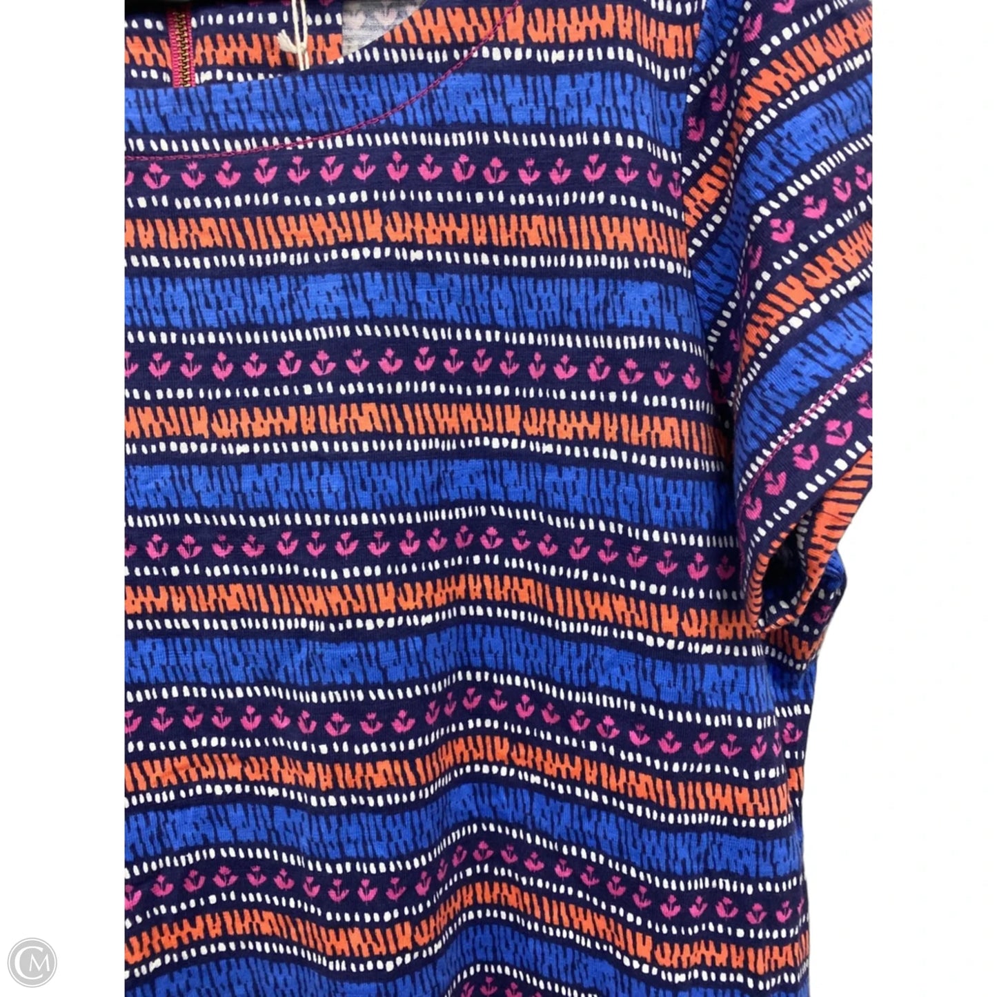 Dress Casual Short By Hatley In Blue & Pink, Size: Xl