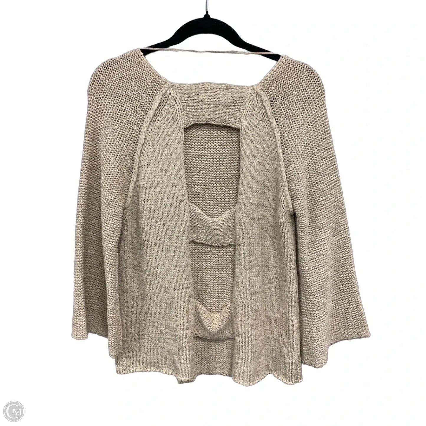 Sweater By Clothes Mentor In Tan, Size: M