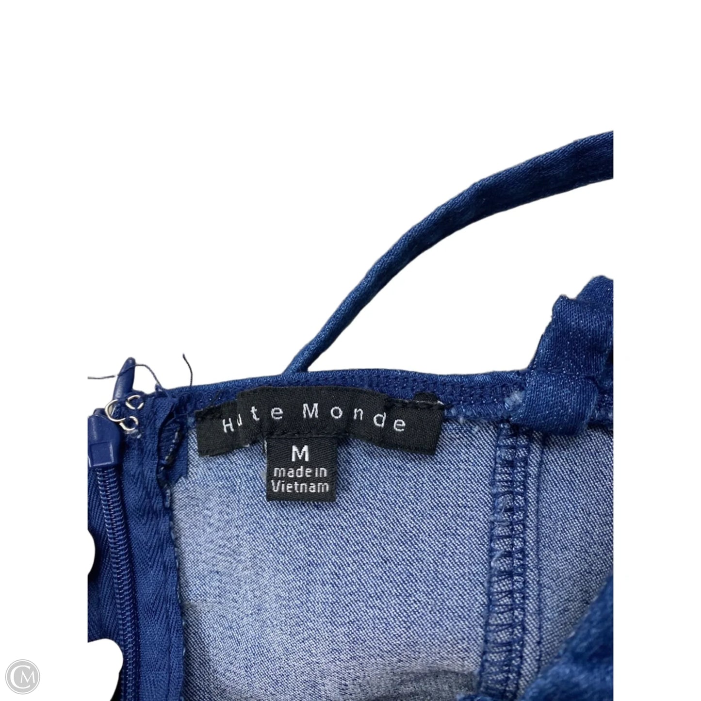 Jumpsuit By Haute Monde In Blue, Size: M