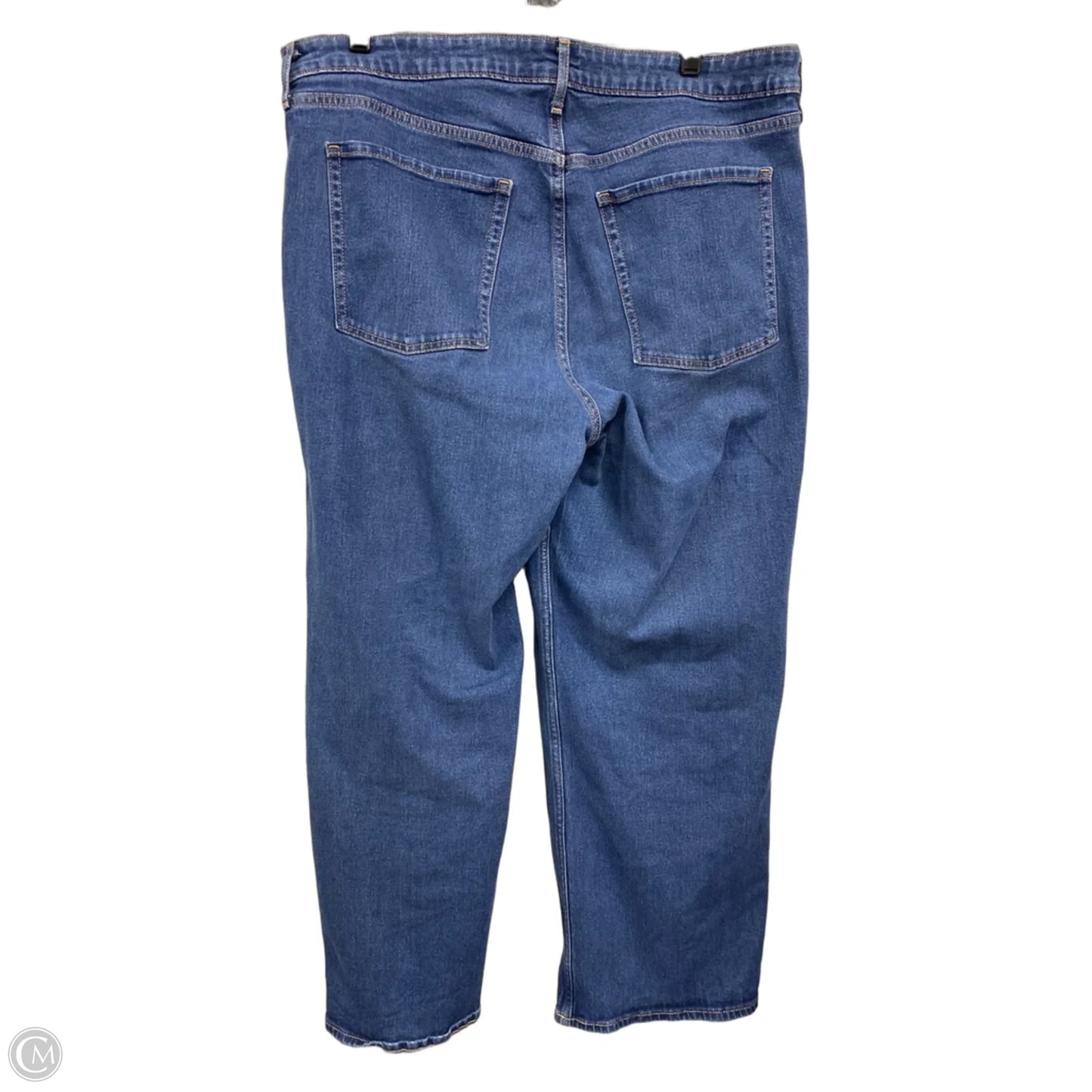 Jeans Wide Leg By Old Navy In Blue, Size: 18