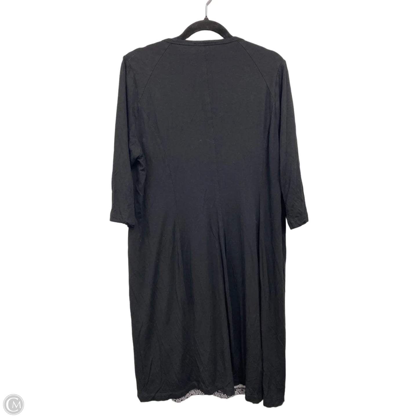 Dress Casual Short By Karen Kane In Black & White, Size: 1x