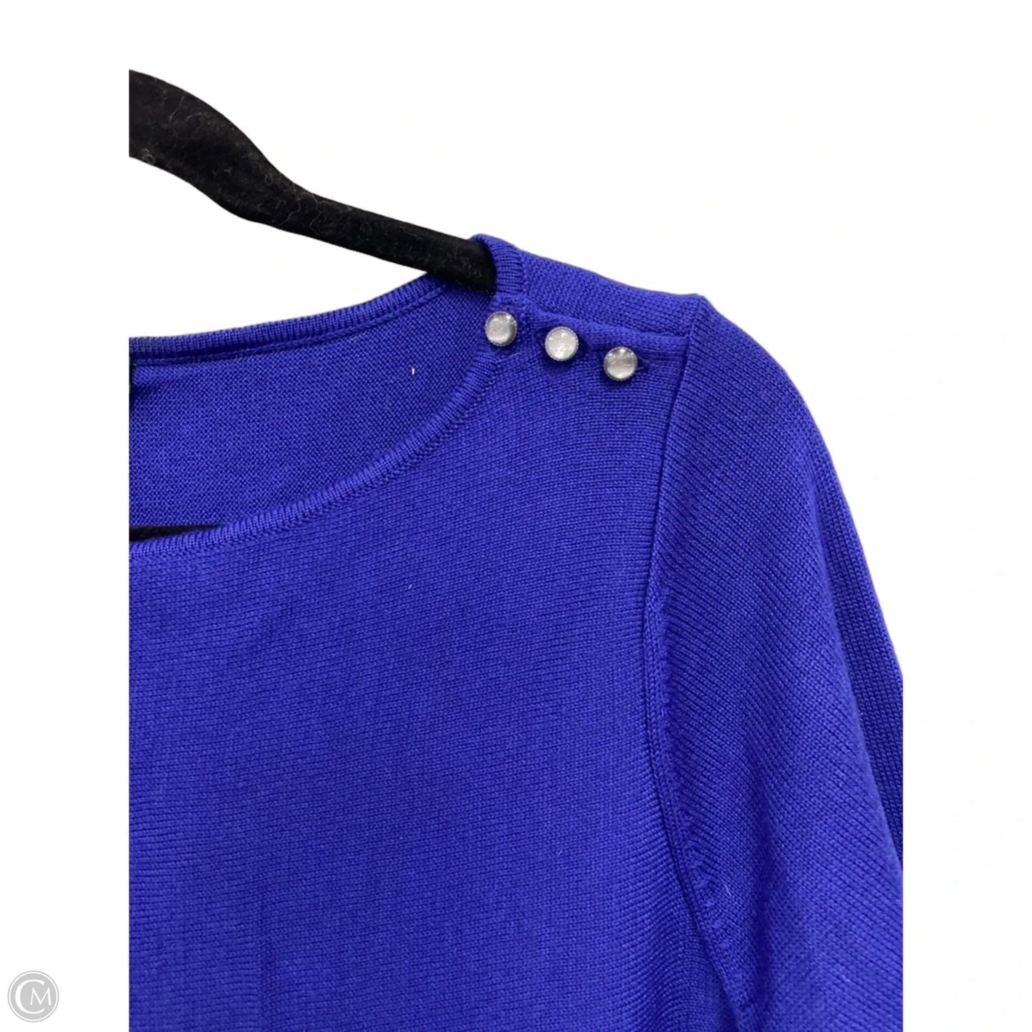 Sweater By Lauren By Ralph Lauren In Purple, Size: 1x