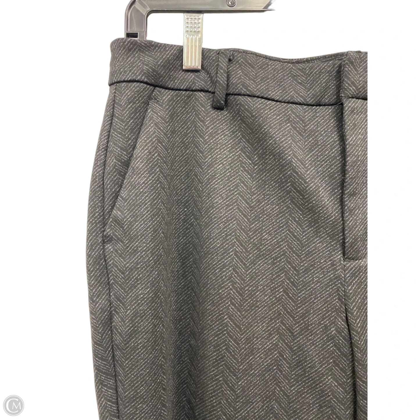 Pants Dress By Liverpool In Black & Grey, Size: 16