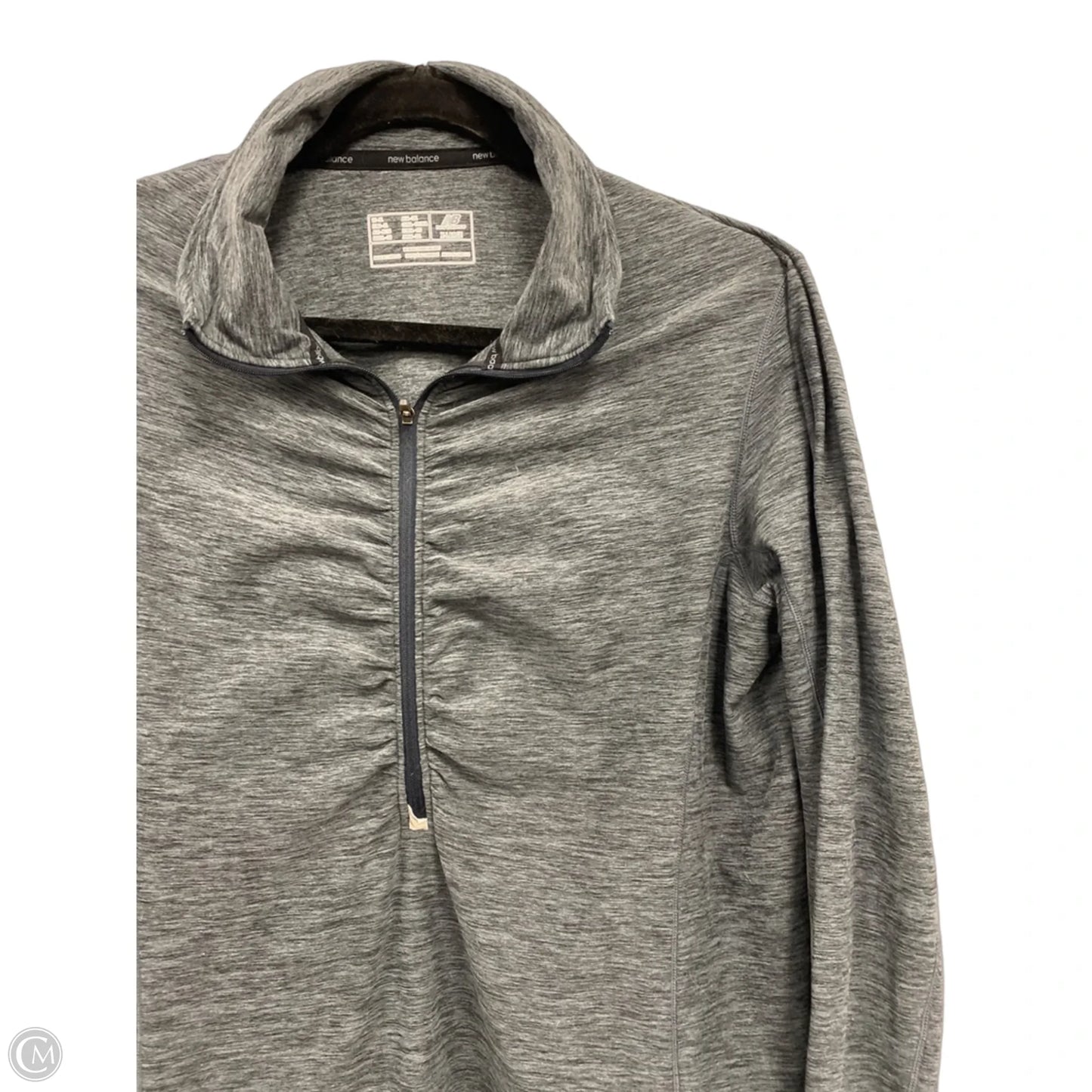 Athletic Jacket By New Balance In Grey, Size: Xl