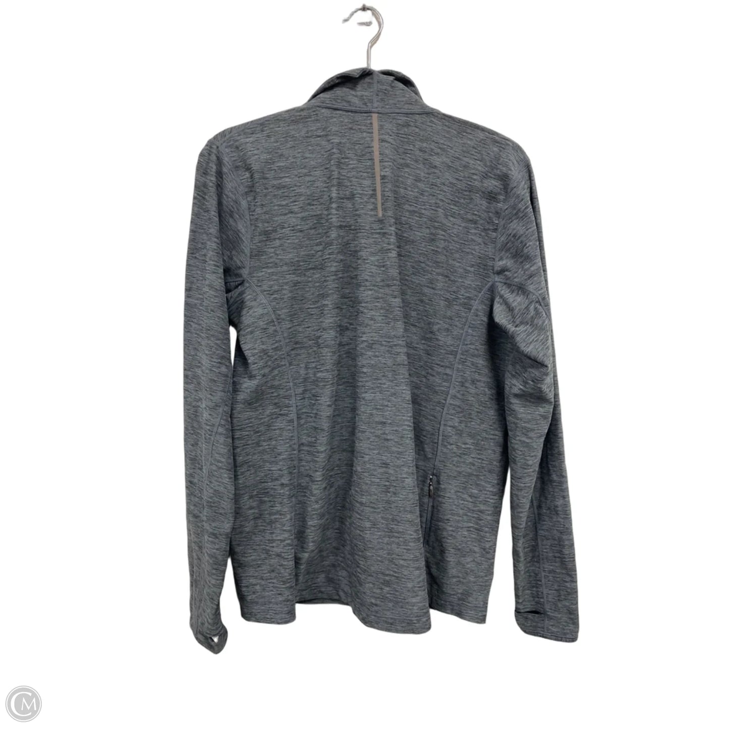 Athletic Jacket By New Balance In Grey, Size: Xl