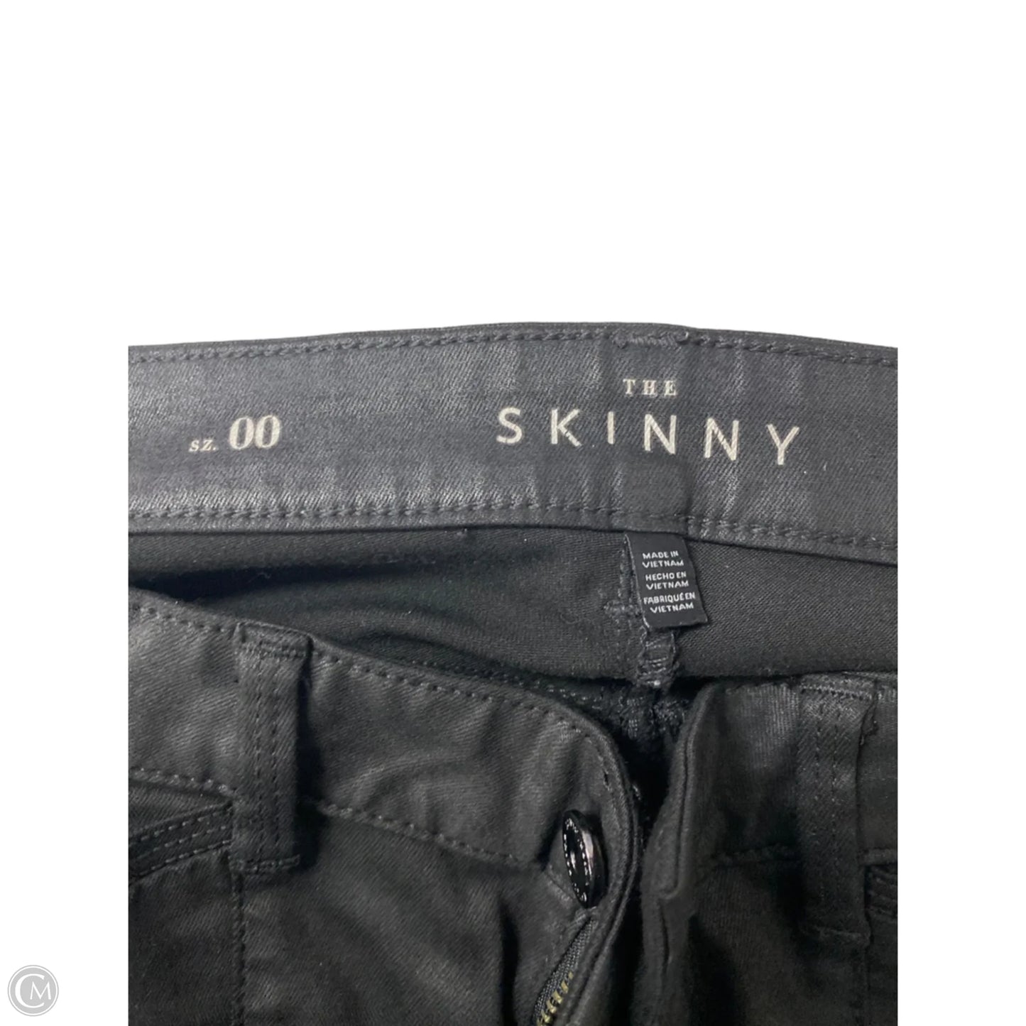 Jeans Skinny By White House Black Market In Black, Size: Xxs