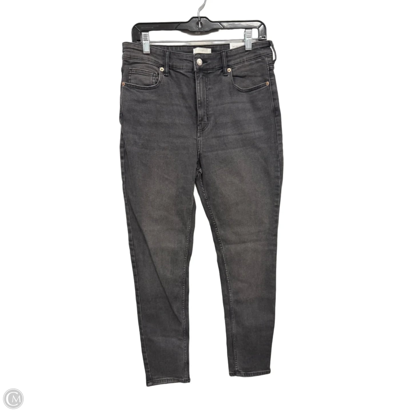 Jeans Skinny By H&m In Grey, Size: 12