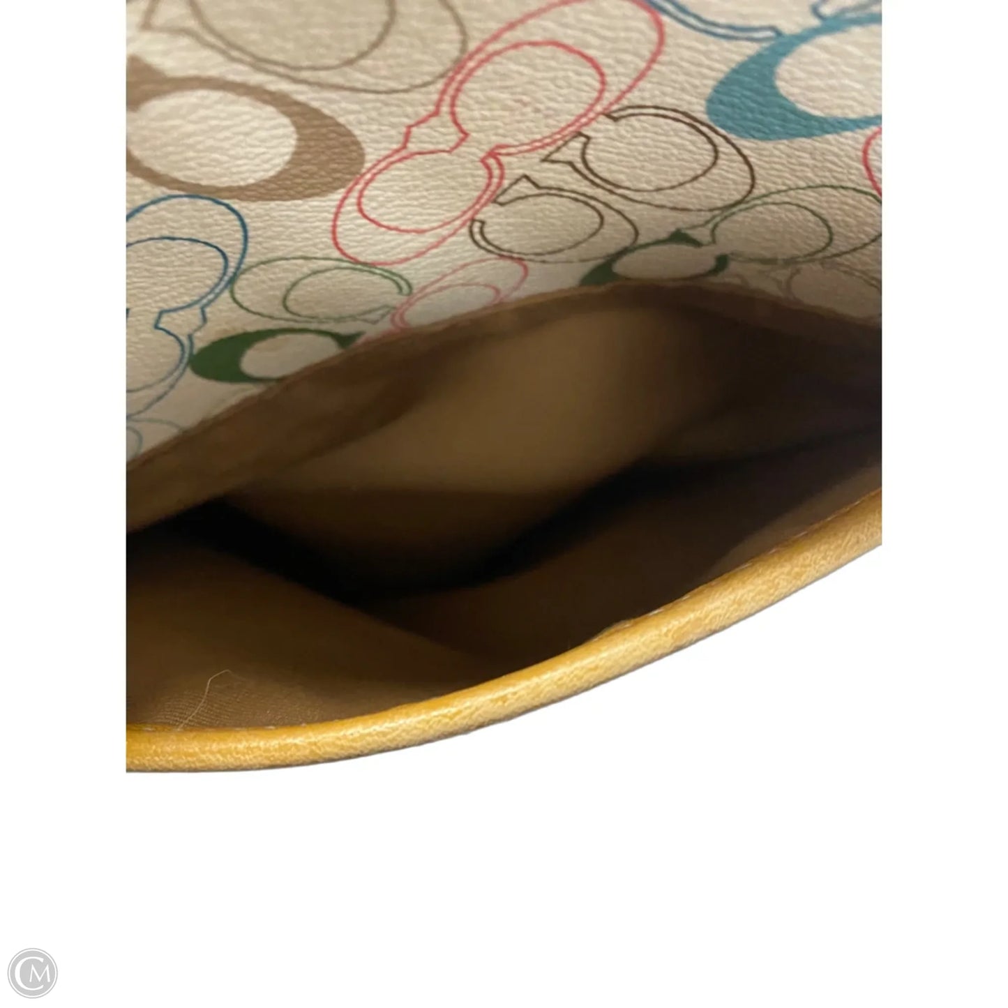 Tote Designer By Coach, Size: Medium