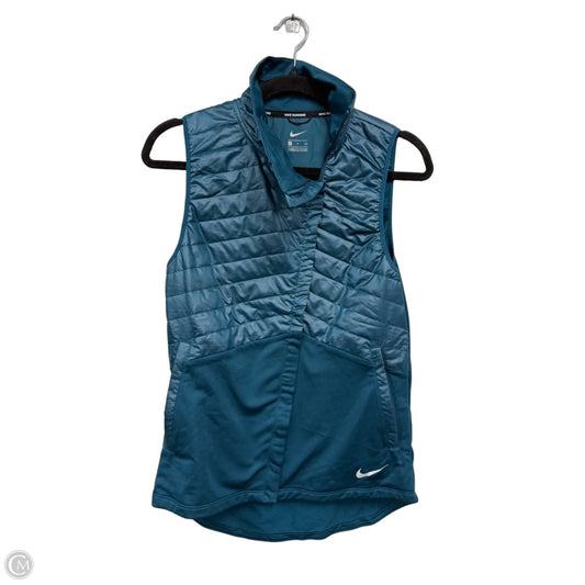 Athletic Jacket By Nike Apparel In Blue, Size: Sp
