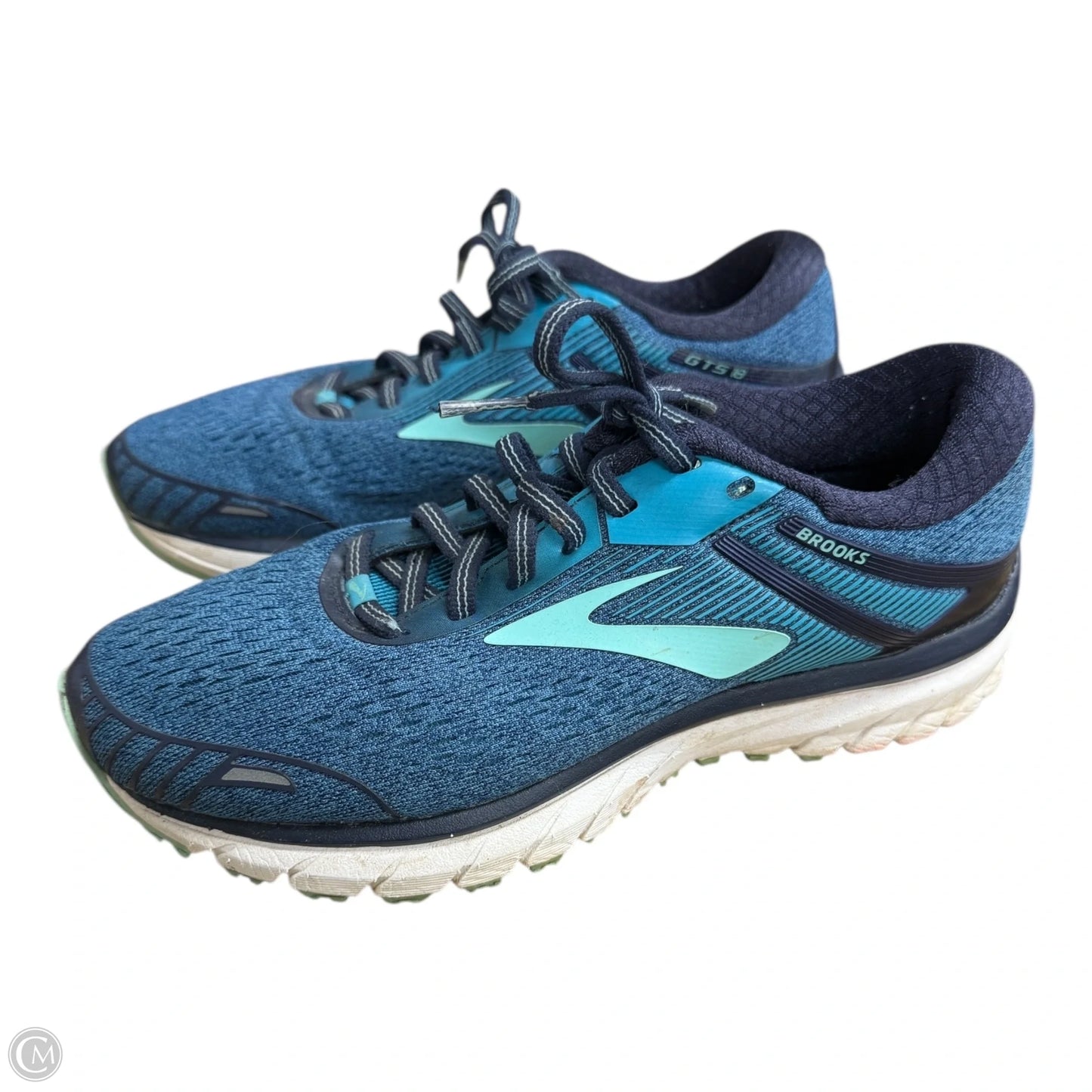 Shoes Athletic By Brooks In Blue, Size: 7.5