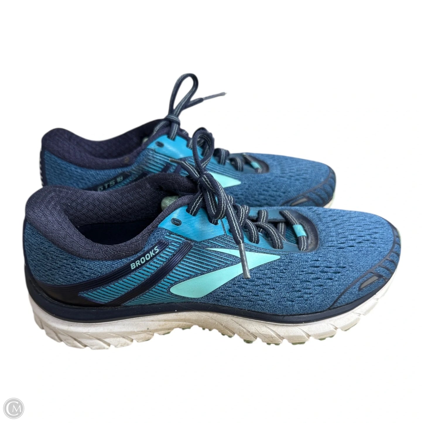 Shoes Athletic By Brooks In Blue, Size: 7.5