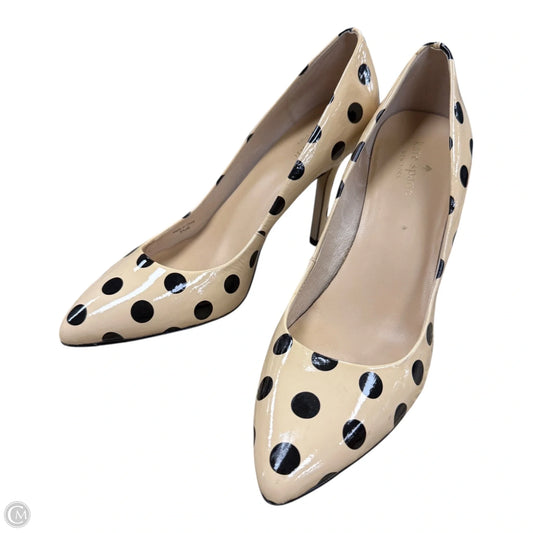 Shoes Designer By Kate Spade In Polkadot Pattern, Size: 9.5