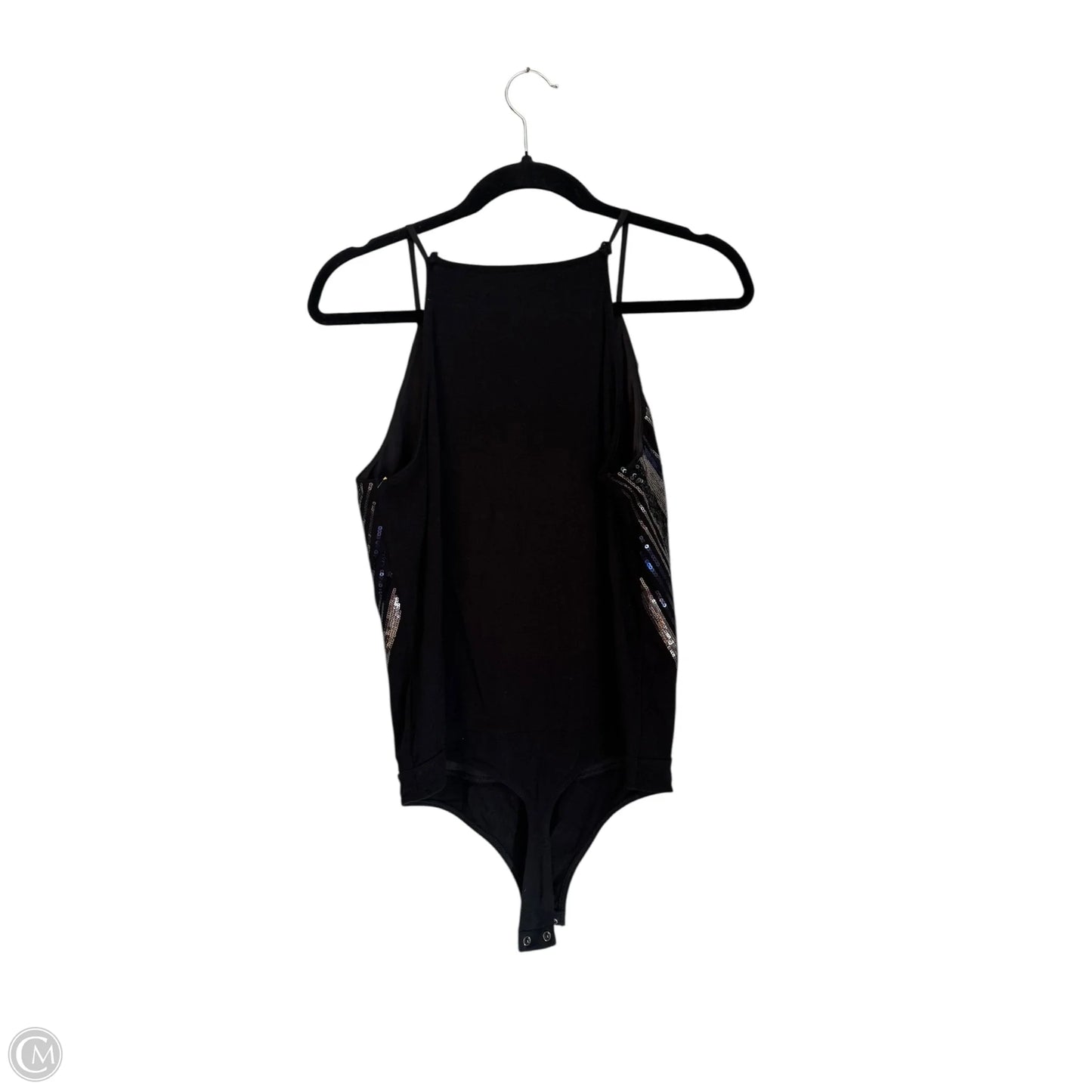 Top Sleeveless By Express In Black & Blue, Size: L